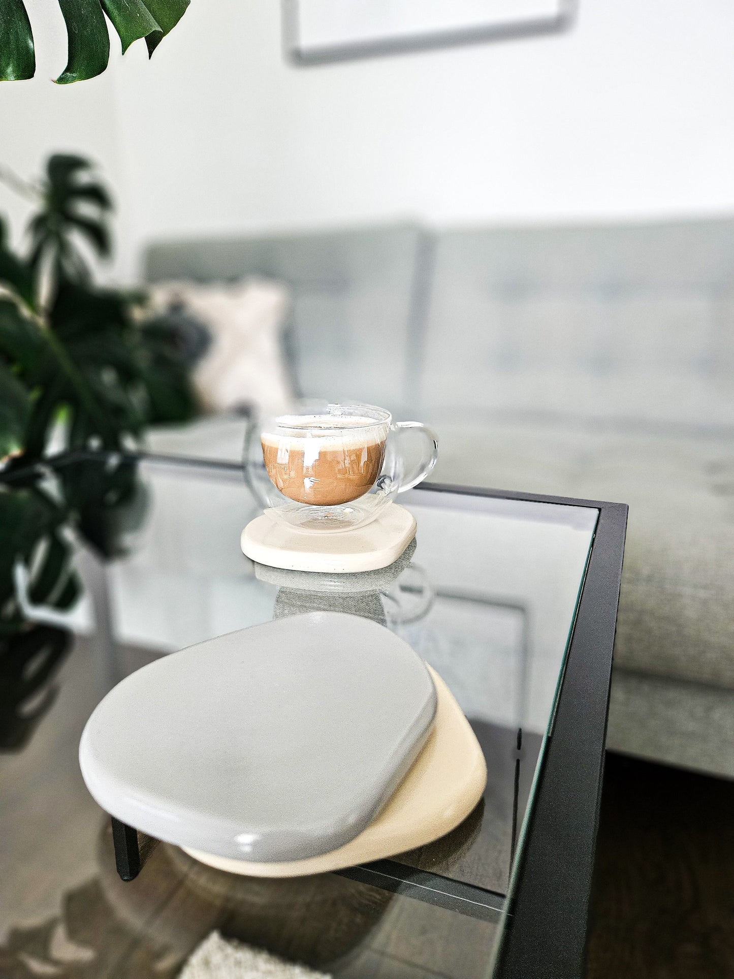 YESOstudio Original Pebble-Shaped Coaster