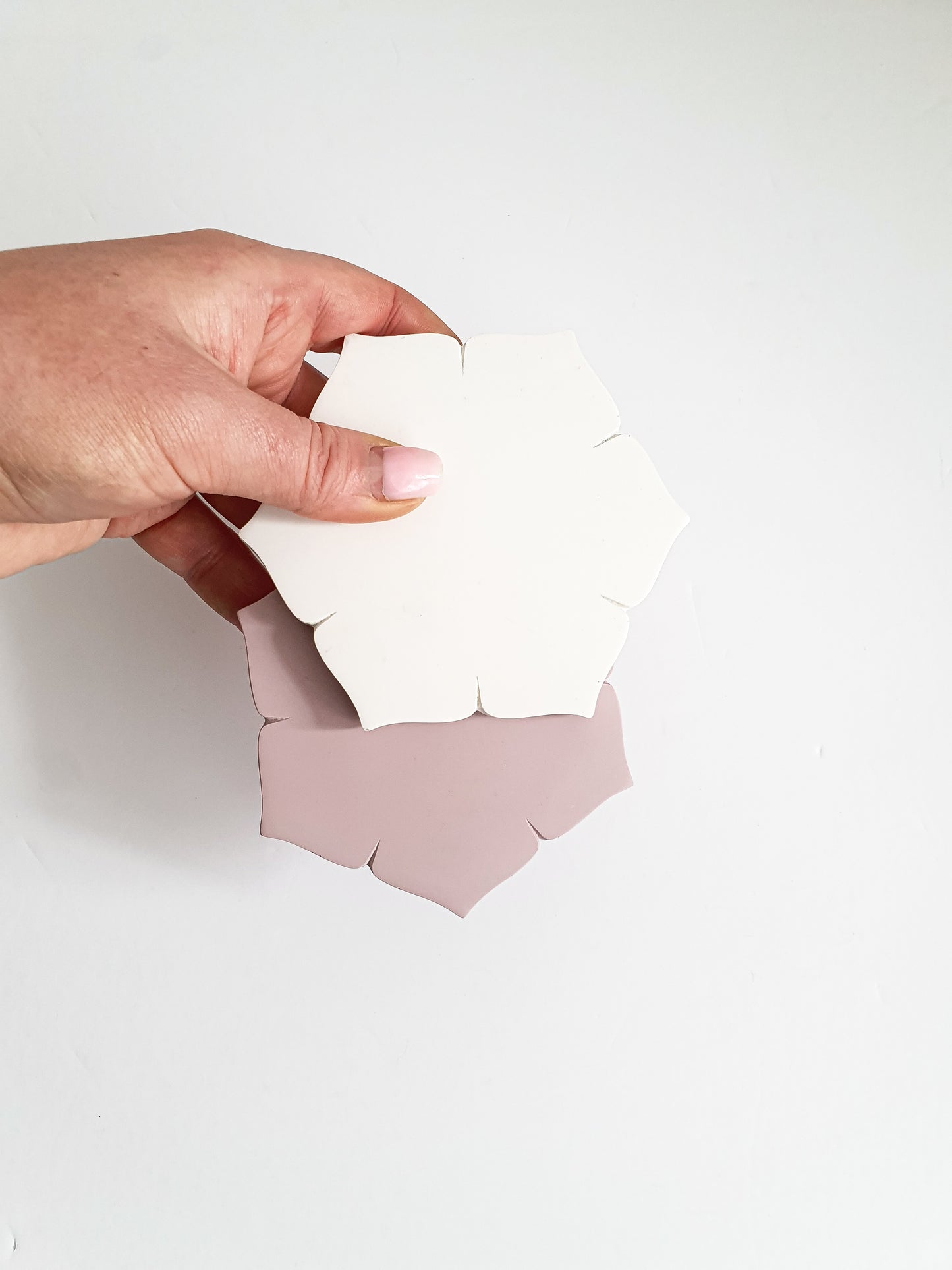 Hexagonal Drink Coasters Set