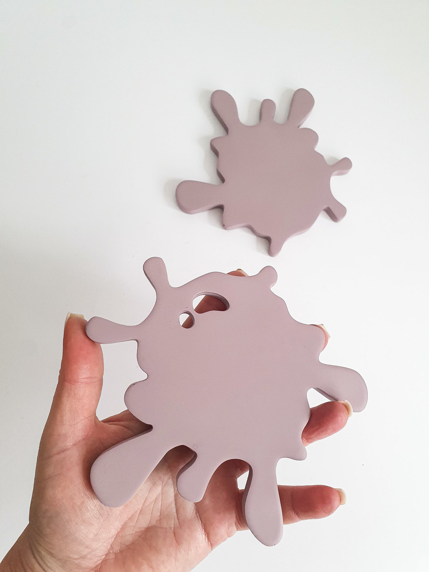 Splash-Shaped Coasters Set