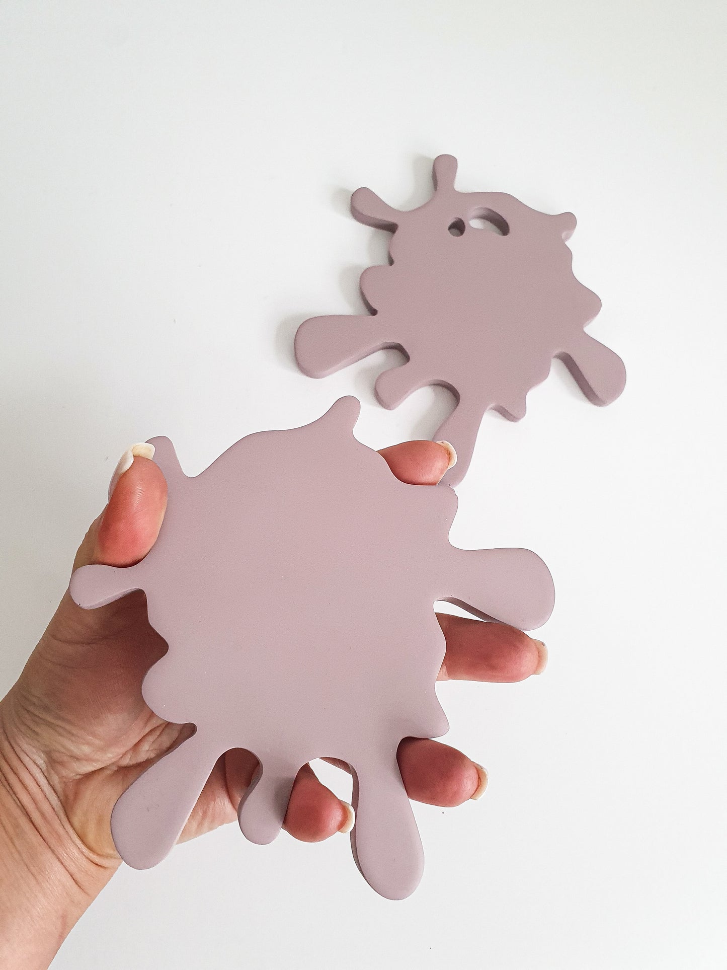 Splash-Shaped Coasters Set