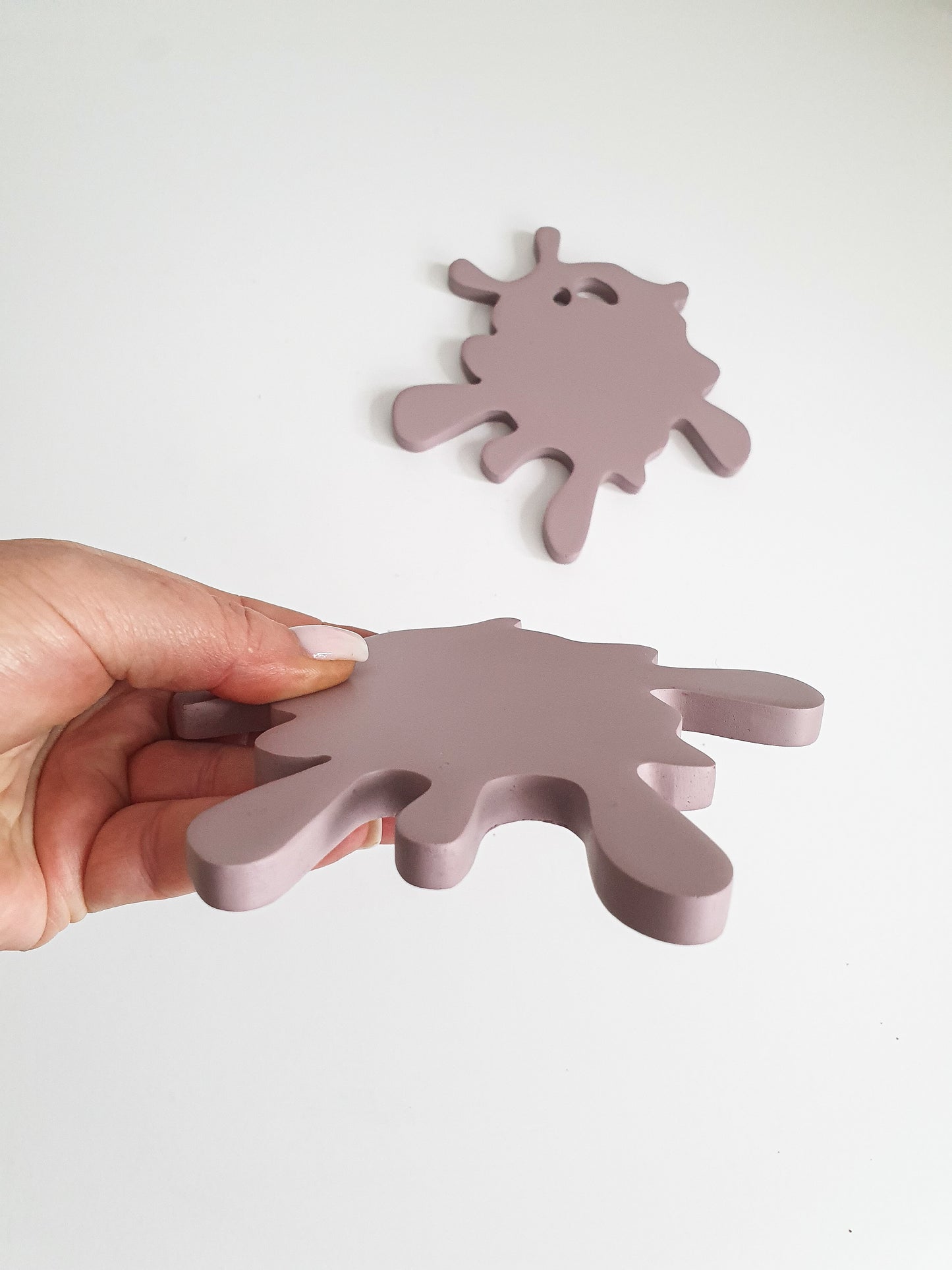Splash-Shaped Coasters Set