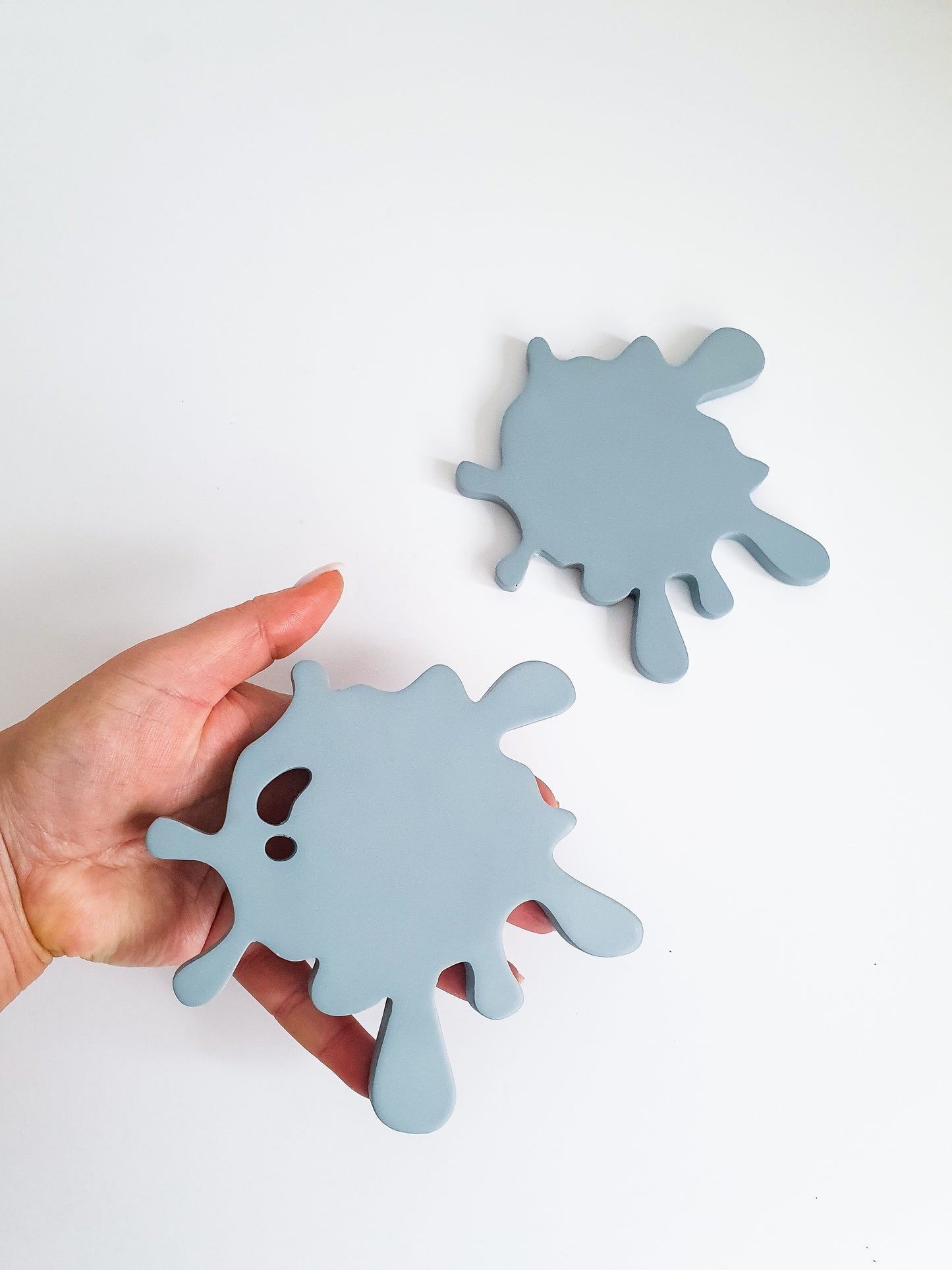 Splash-Shaped Coasters Set