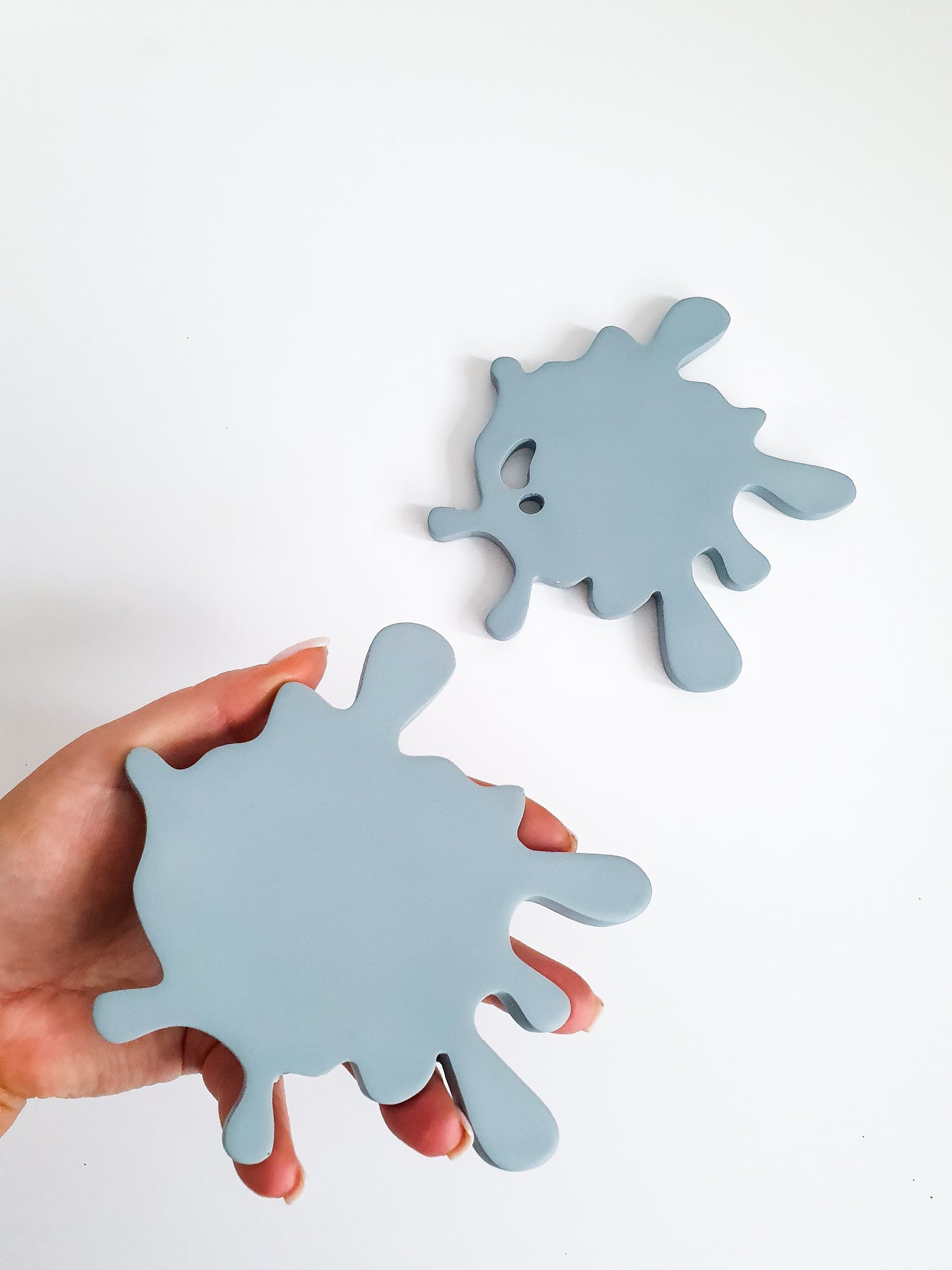 Splash-Shaped Coasters Set
