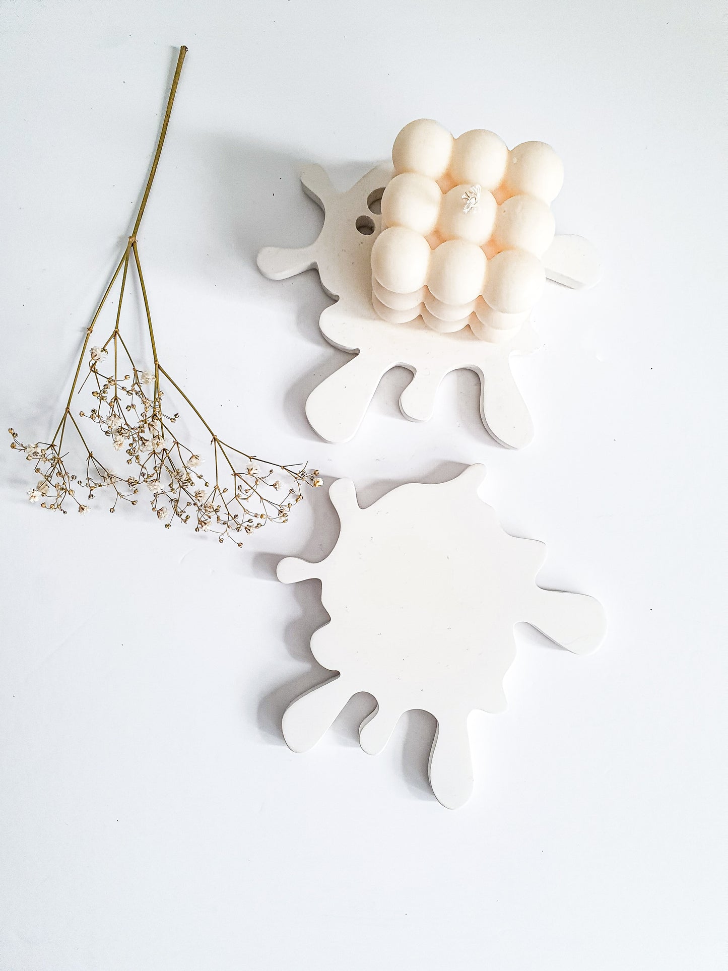 Splash-Shaped Coasters Set