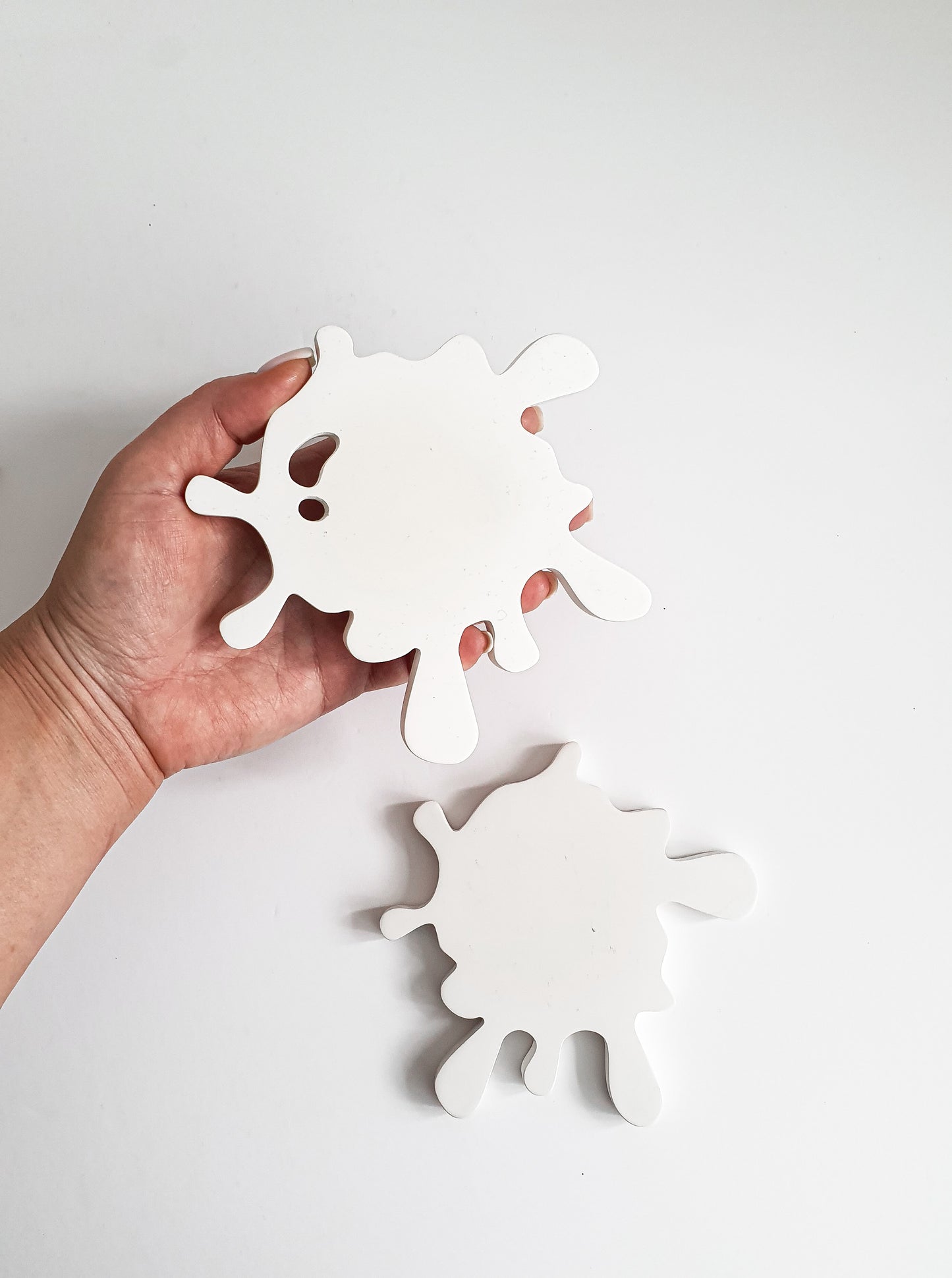 Splash-Shaped Coasters Set