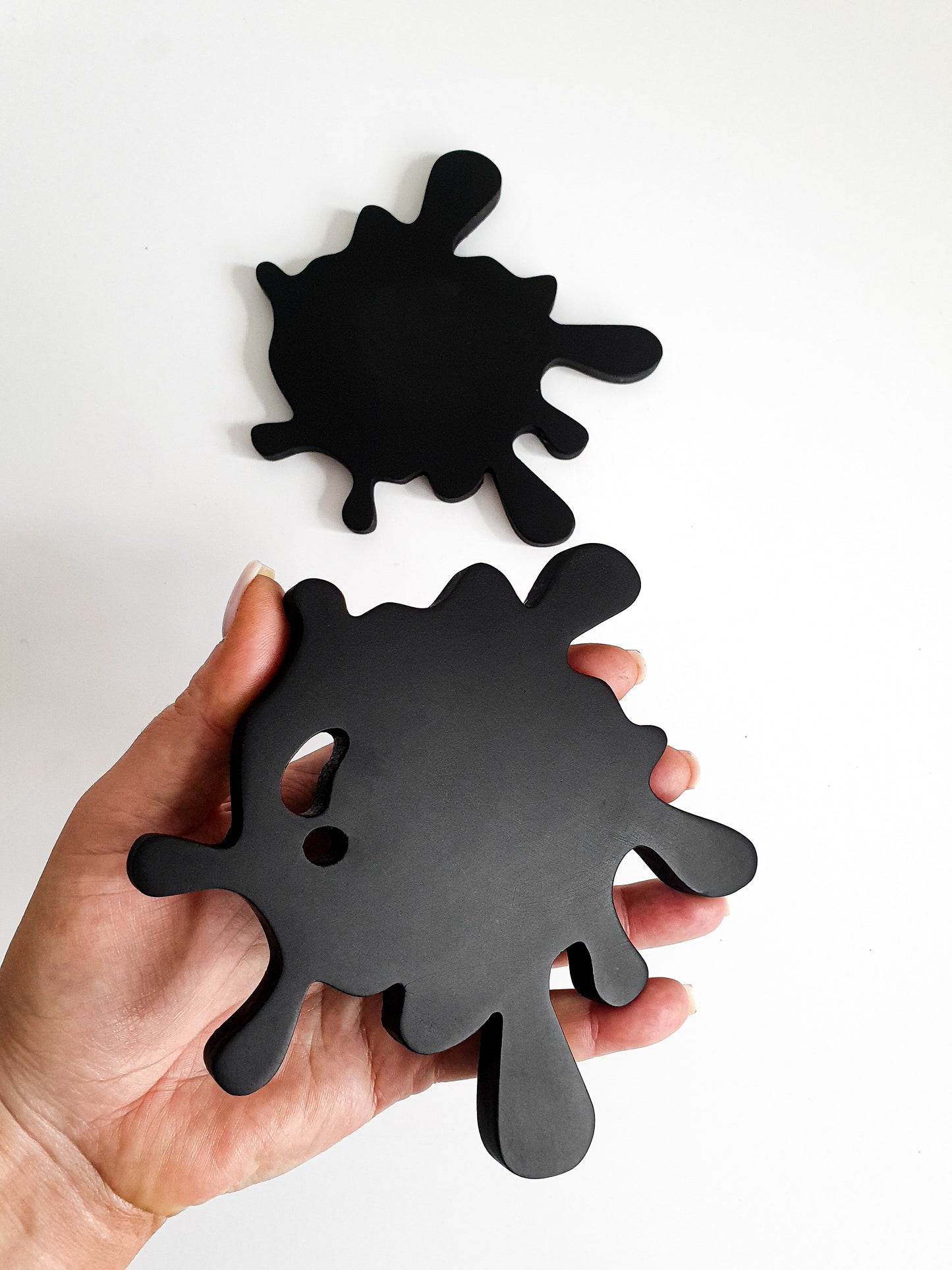 Splash-Shaped Coasters Set