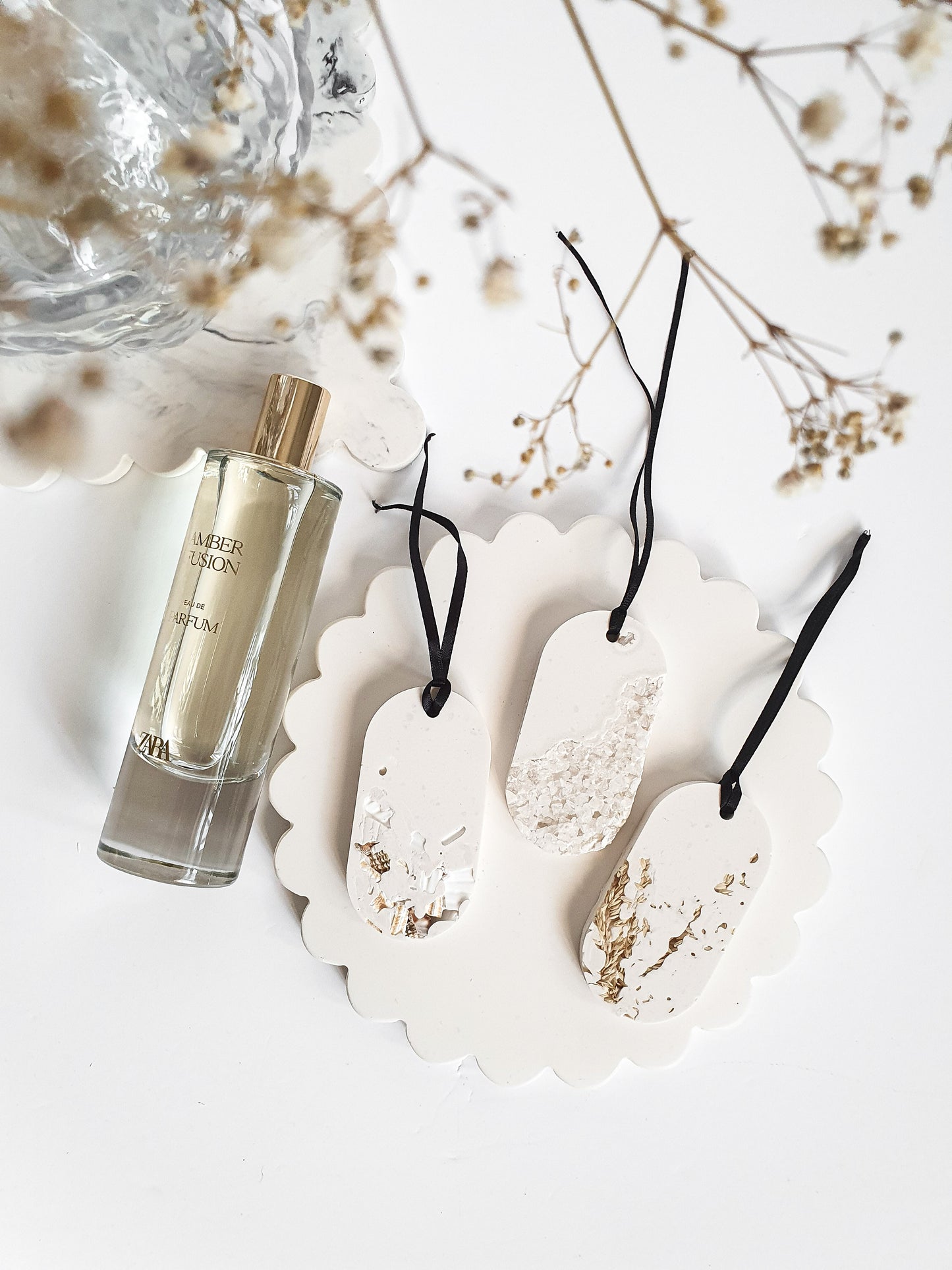 Natural Aroma Stone Tag Diffusers Set