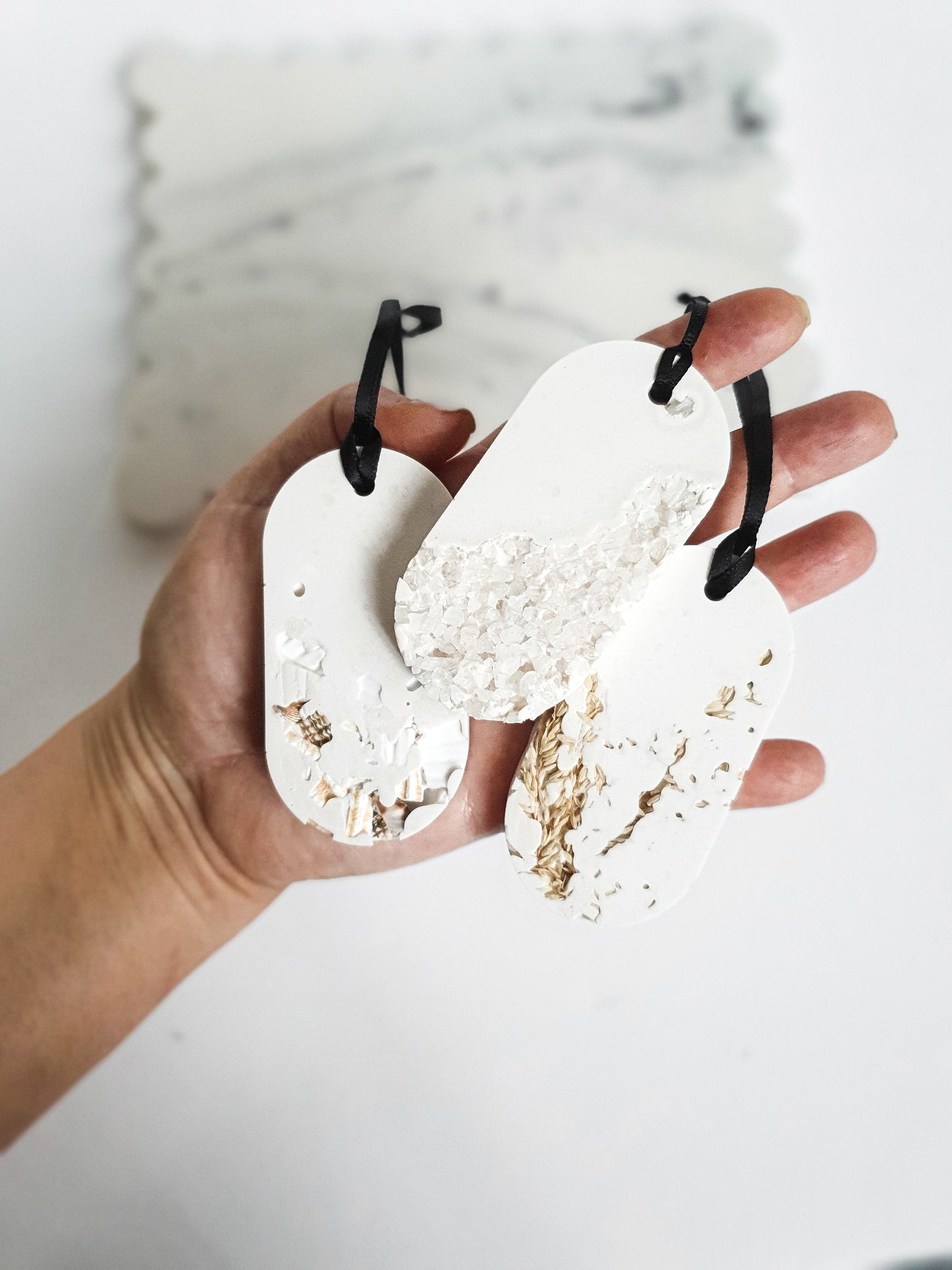 Natural Aroma Stone Tag Diffusers Set