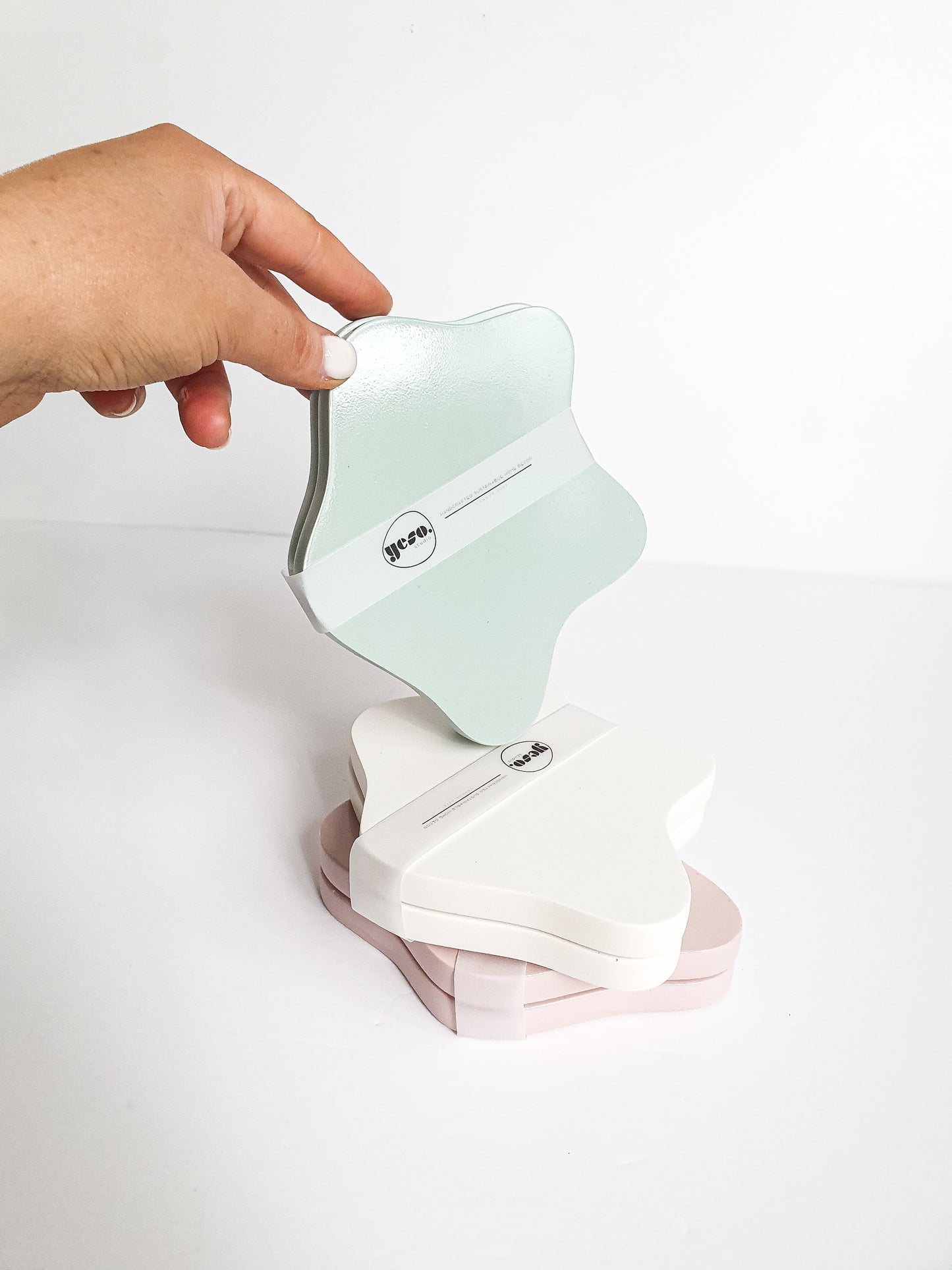 Irregular Puddle-Shaped Drink Coasters