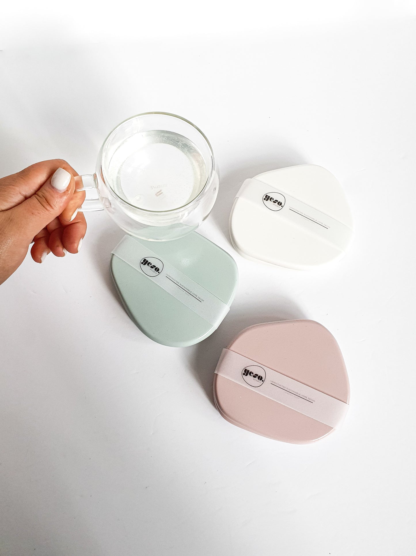 YESOstudio Original Pebble-Shaped Drink Coaster