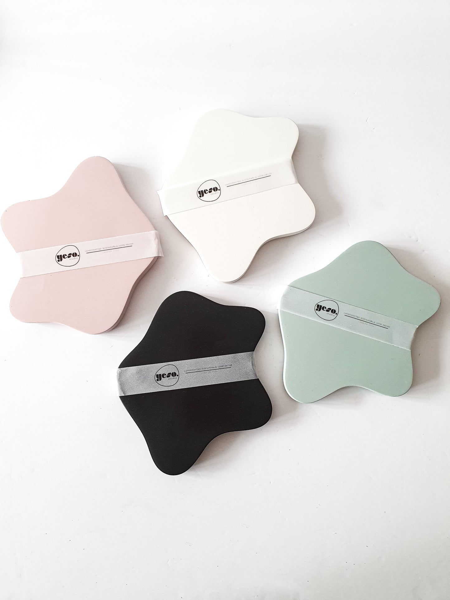 Irregular Puddle-Shaped Drink Coasters
