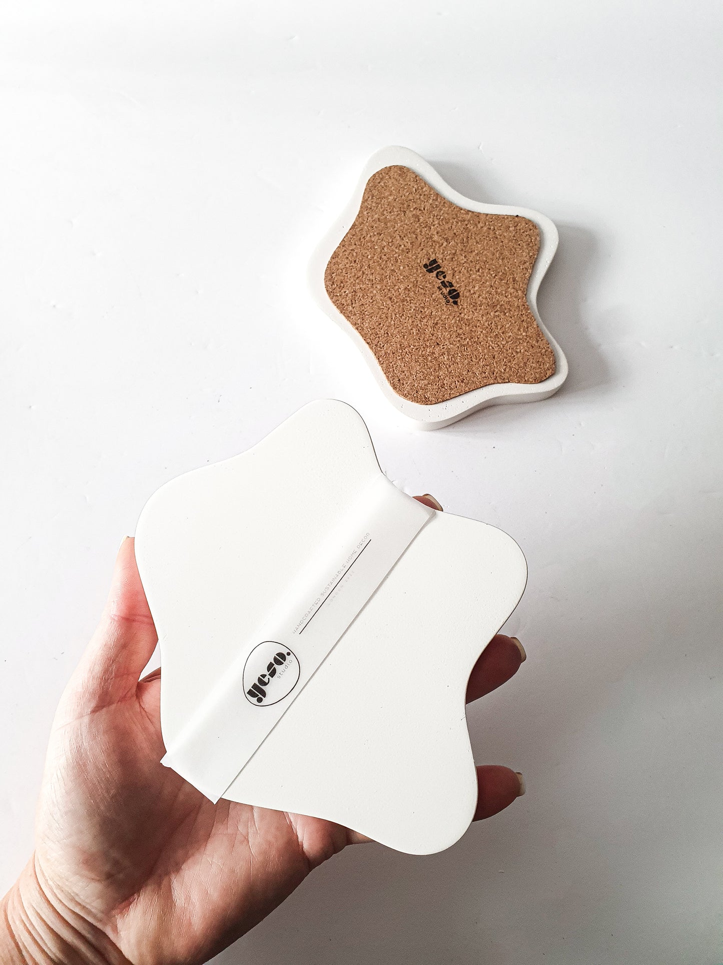 Irregular Puddle-Shaped Drink Coasters