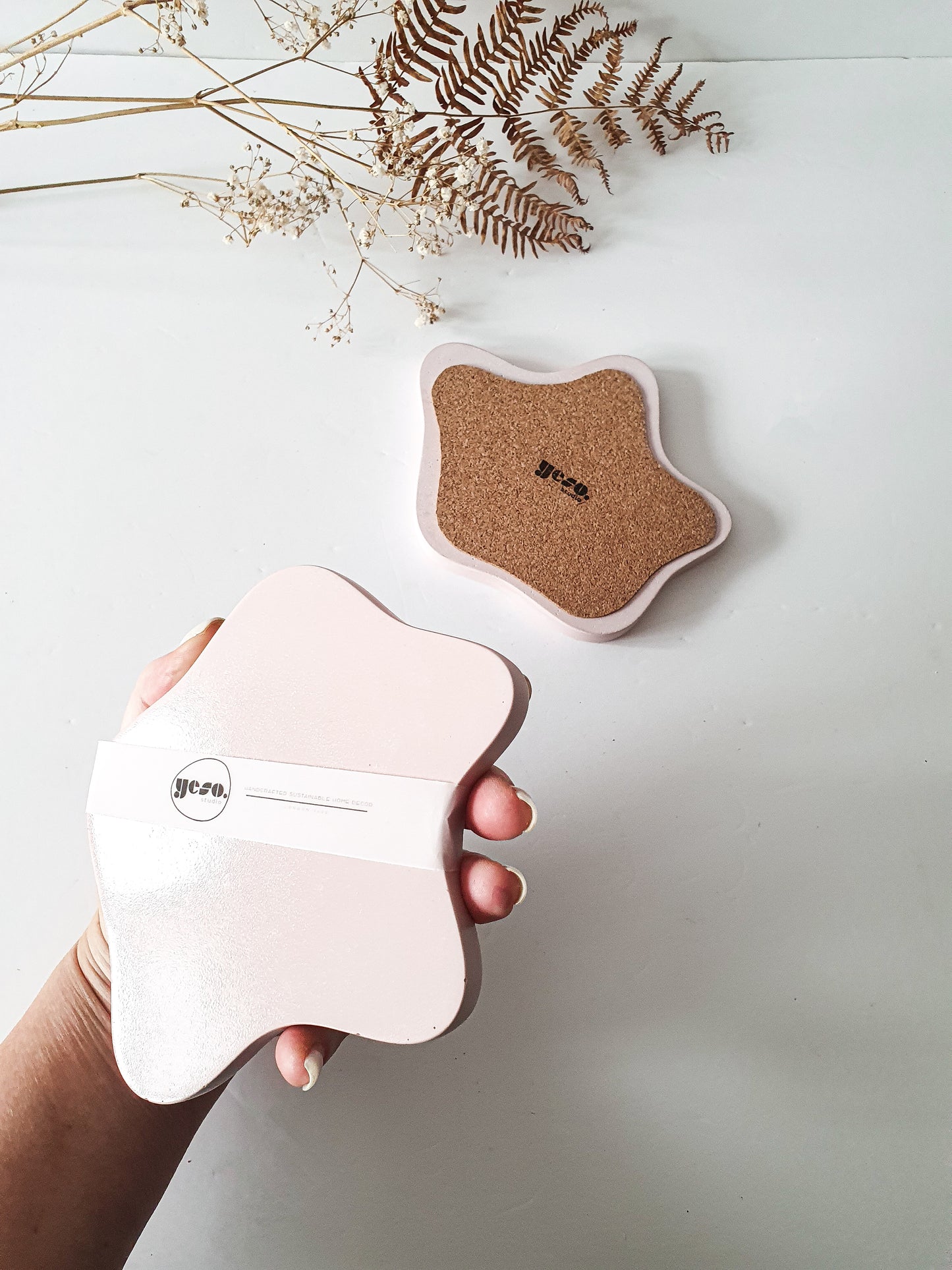 Irregular Puddle-Shaped Drink Coasters