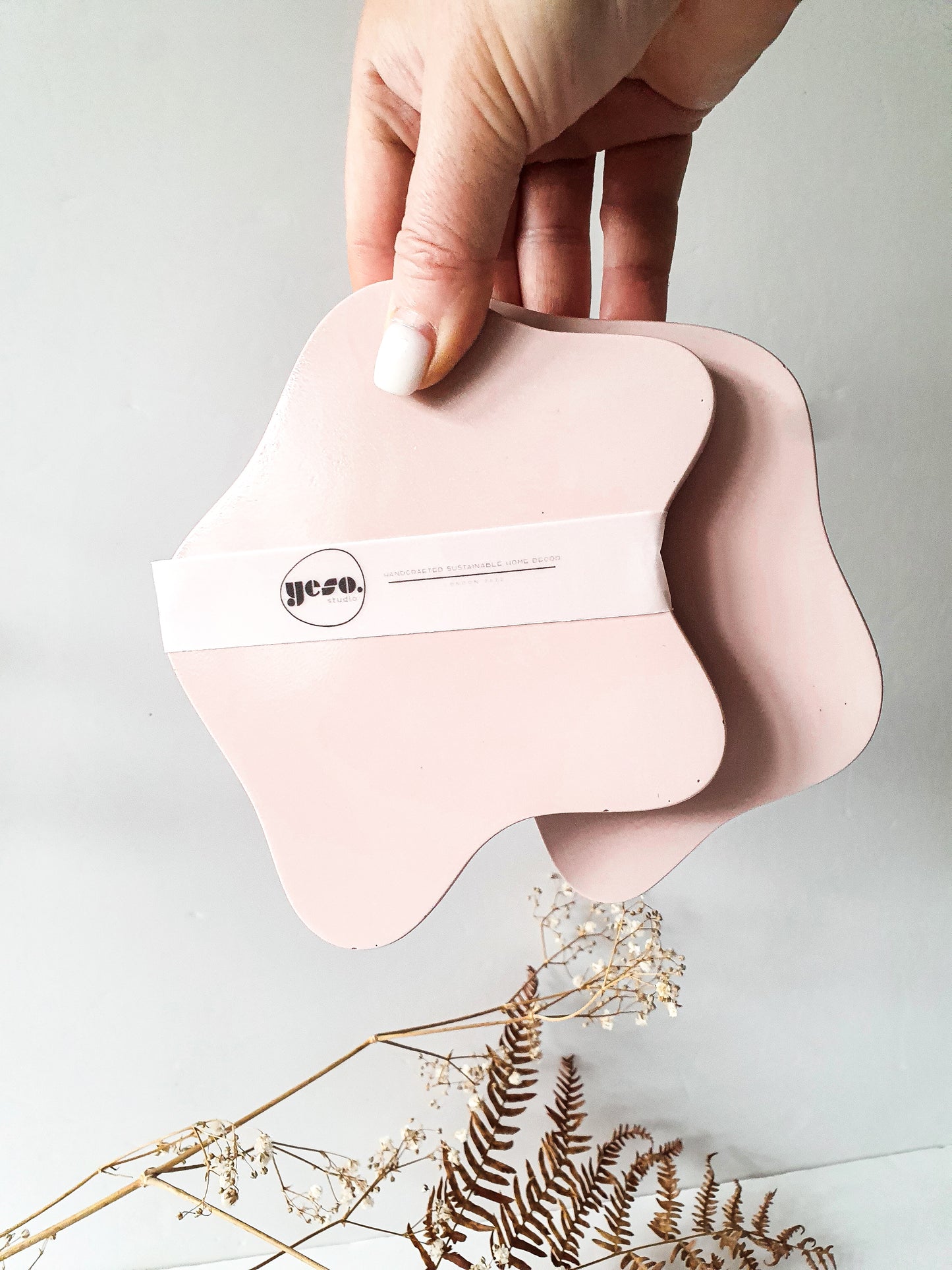 Irregular Puddle-Shaped Drink Coasters
