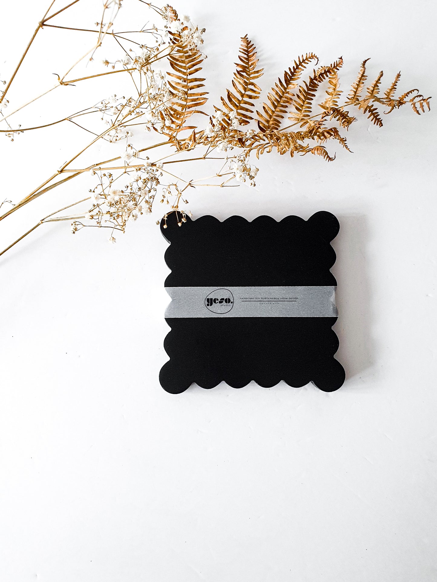 YESOstudio Original Square Scallop Coasters Set