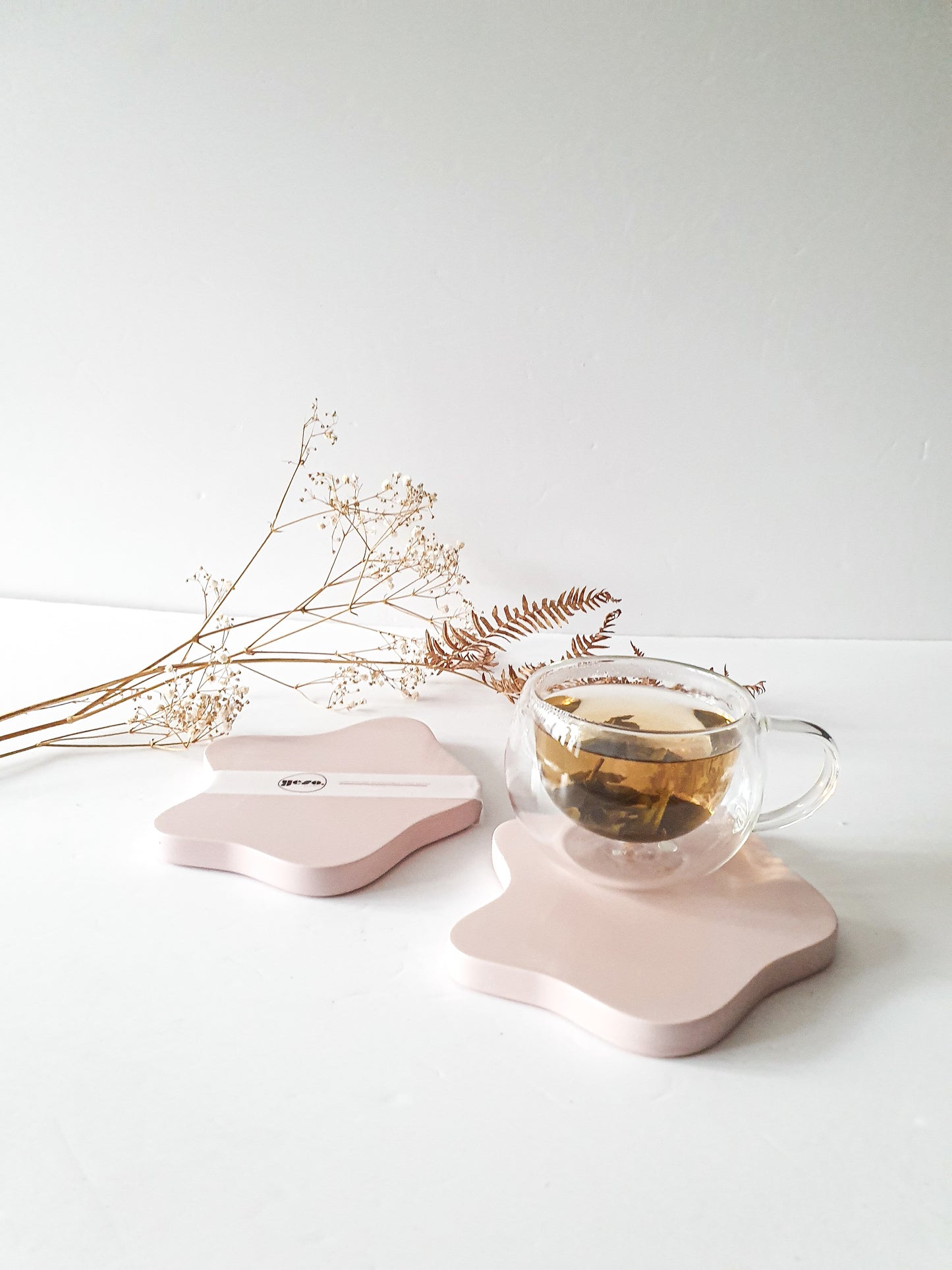Irregular Puddle-Shaped Drink Coasters