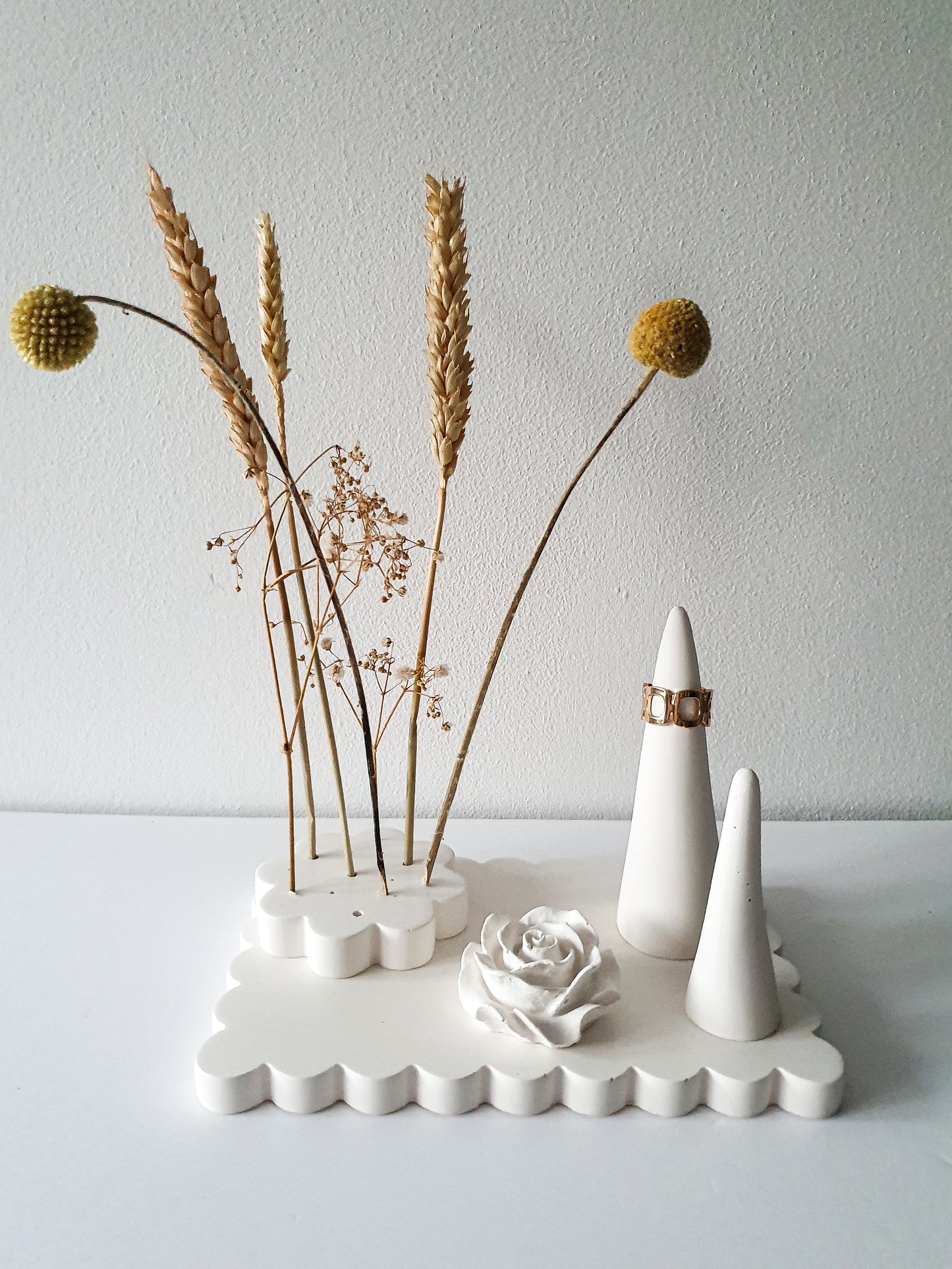 Organic Free Form Ring Cones Set