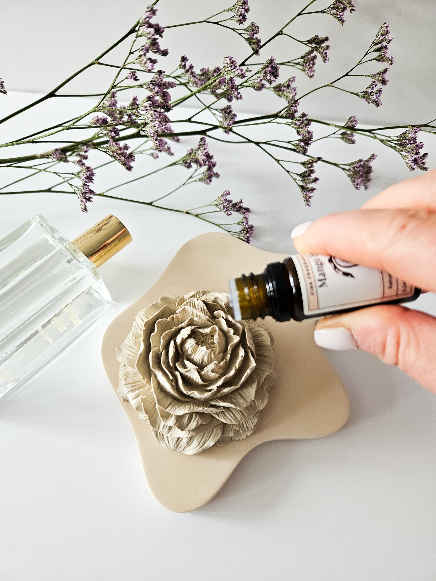 Peony Diffuser and Irregular Coaster Set
