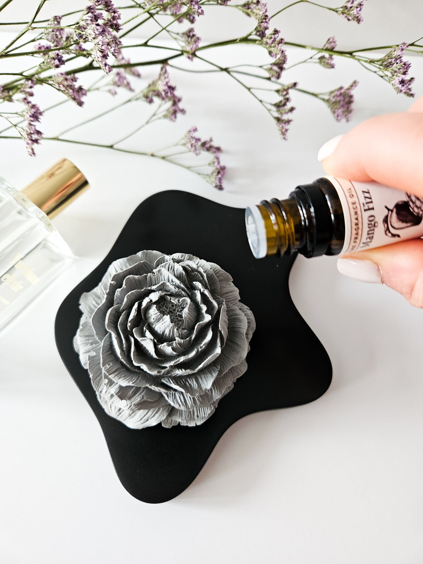 Peony Diffuser and Irregular Coaster Set