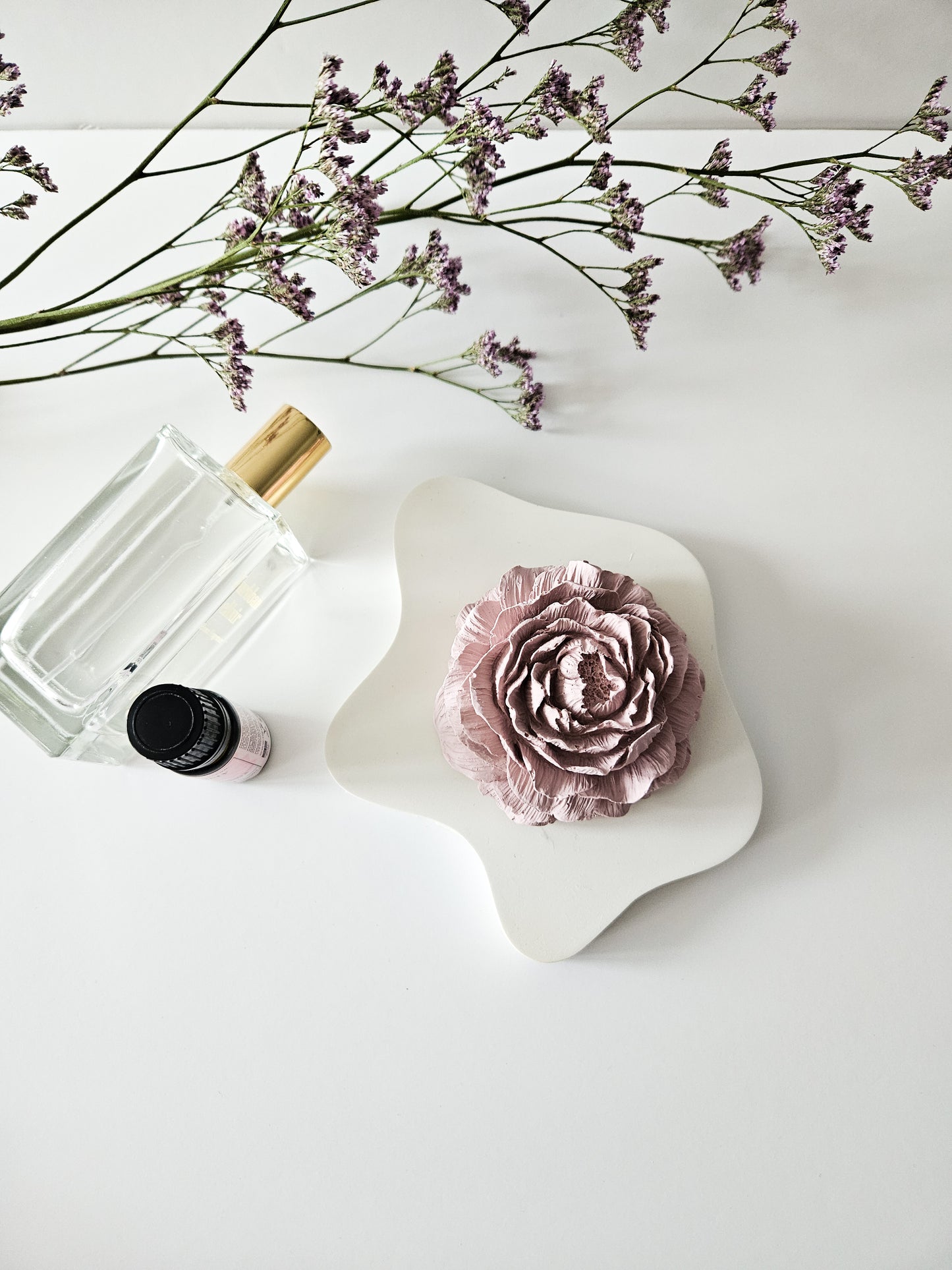 Peony Diffuser and Irregular Coaster Set