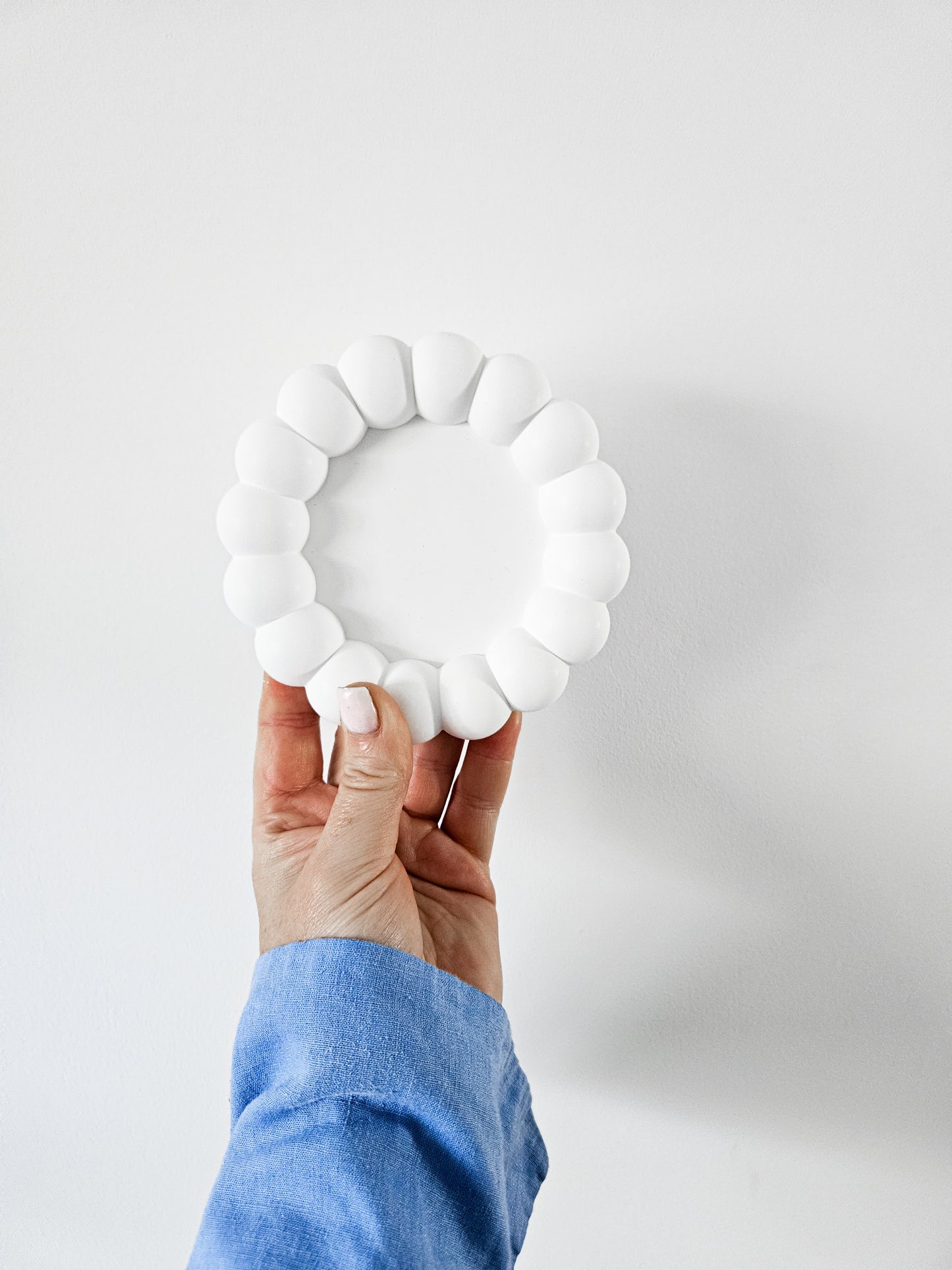 YESOstudio Chunky Round Bubble Trinket Tray