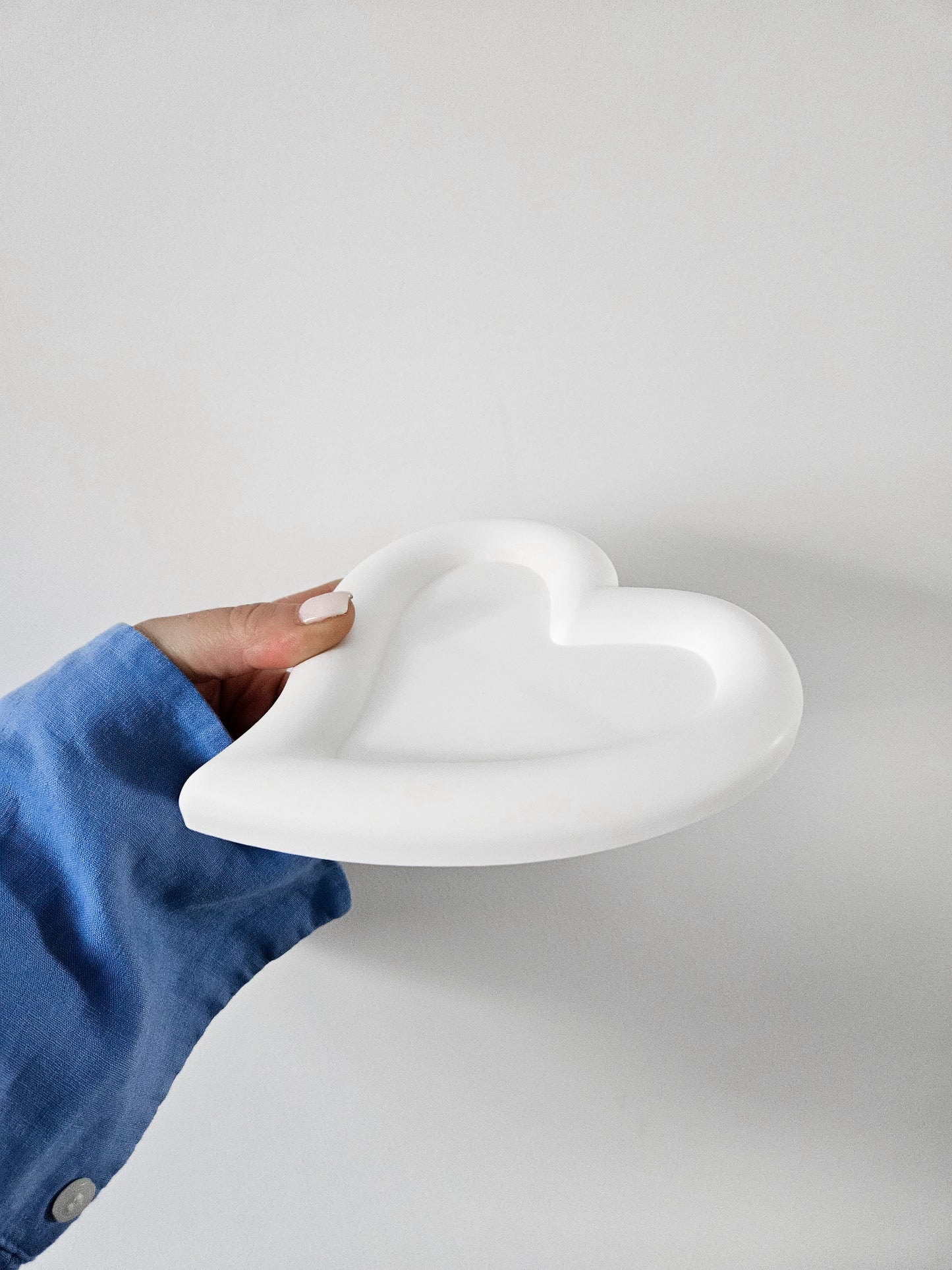 YESOstudio Chunky Heart-Shaped Catch-All Tray