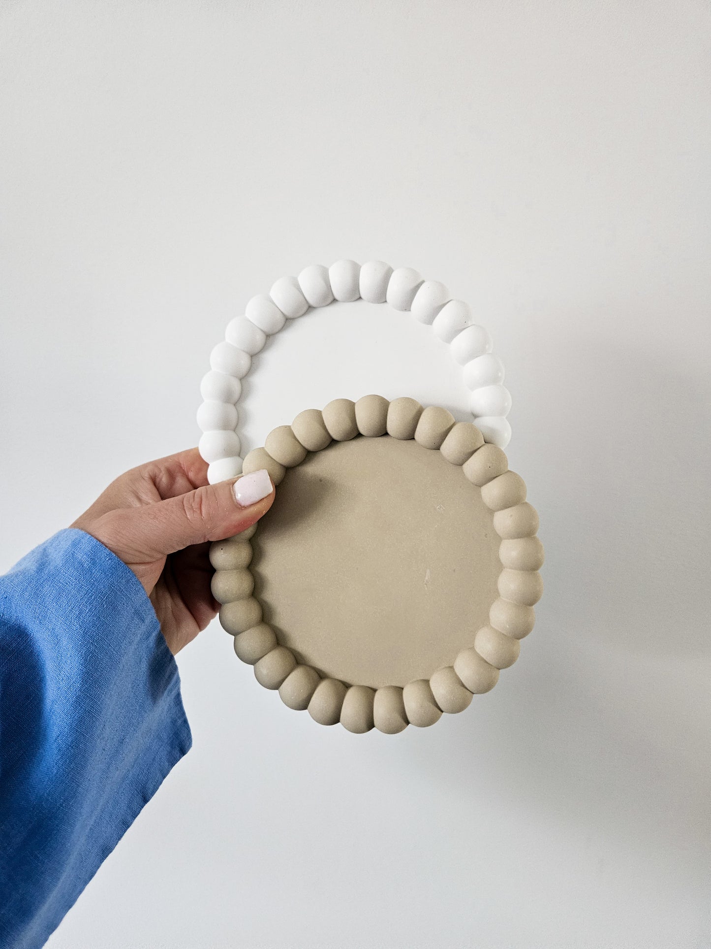 Round Bubble Trinket Tray
