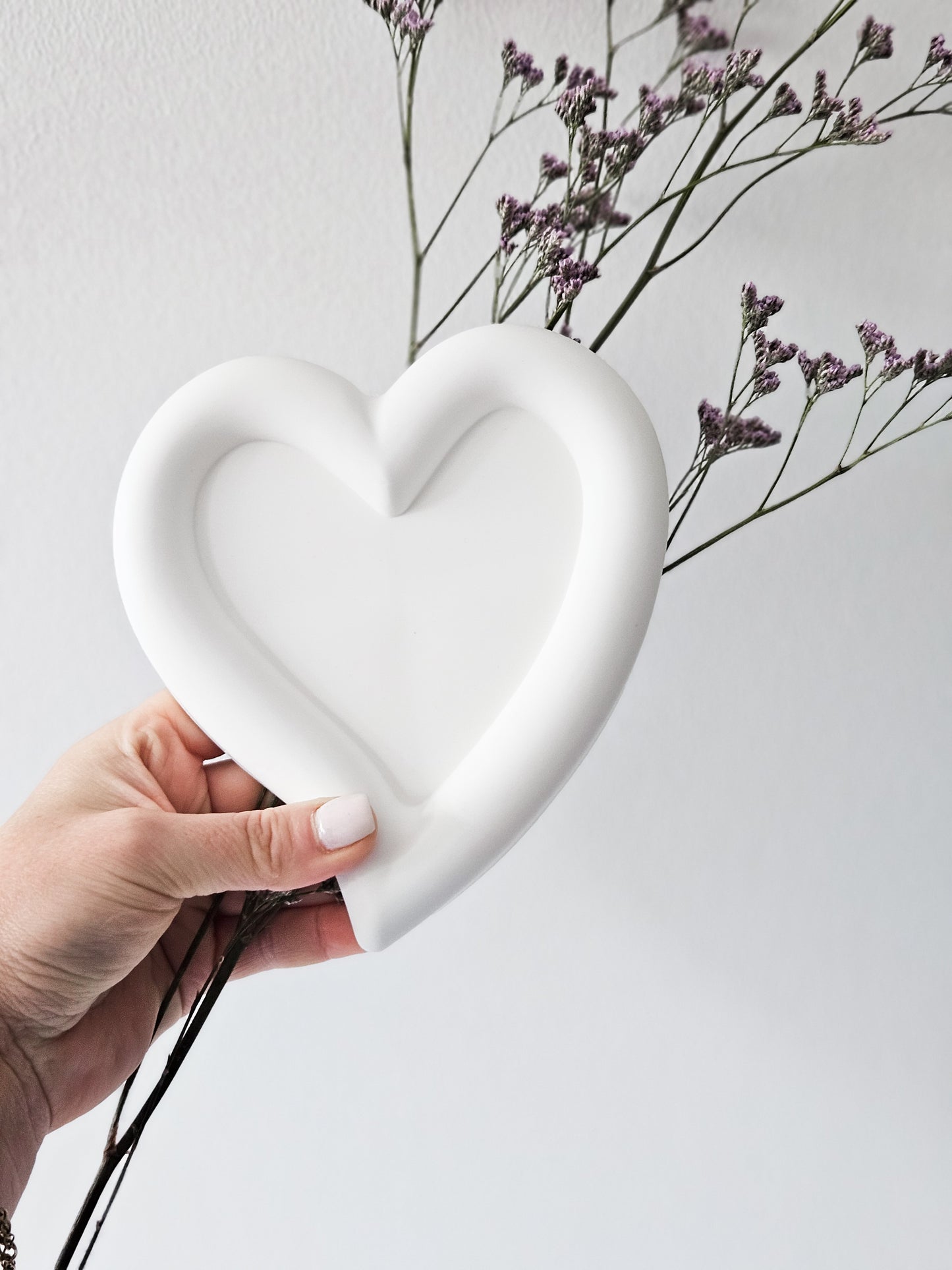 YESOstudio Chunky Heart-Shaped Catch-All Tray