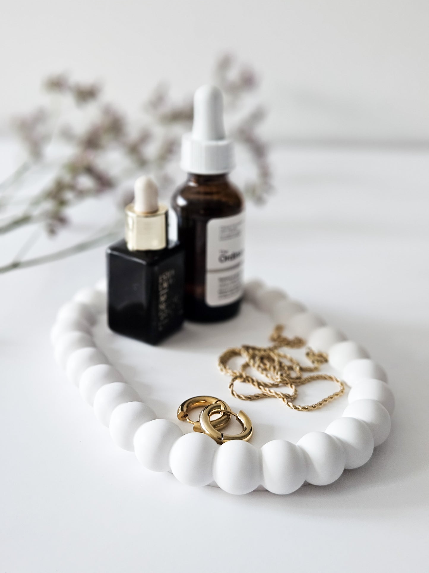 YESOstudio Oval Bubble Jewellery Stone Tray