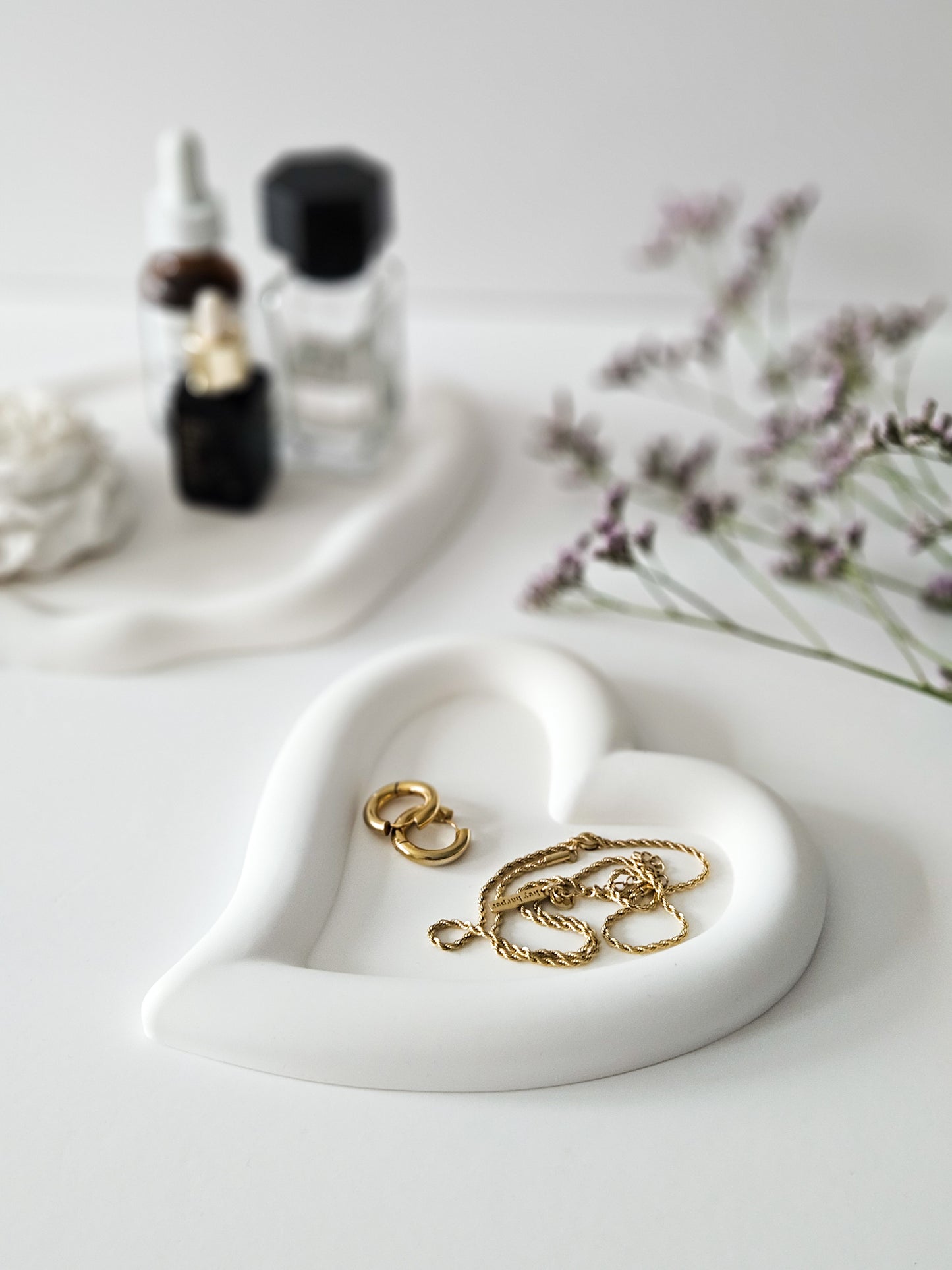 YESOstudio Chunky Heart-Shaped Catch-All Tray