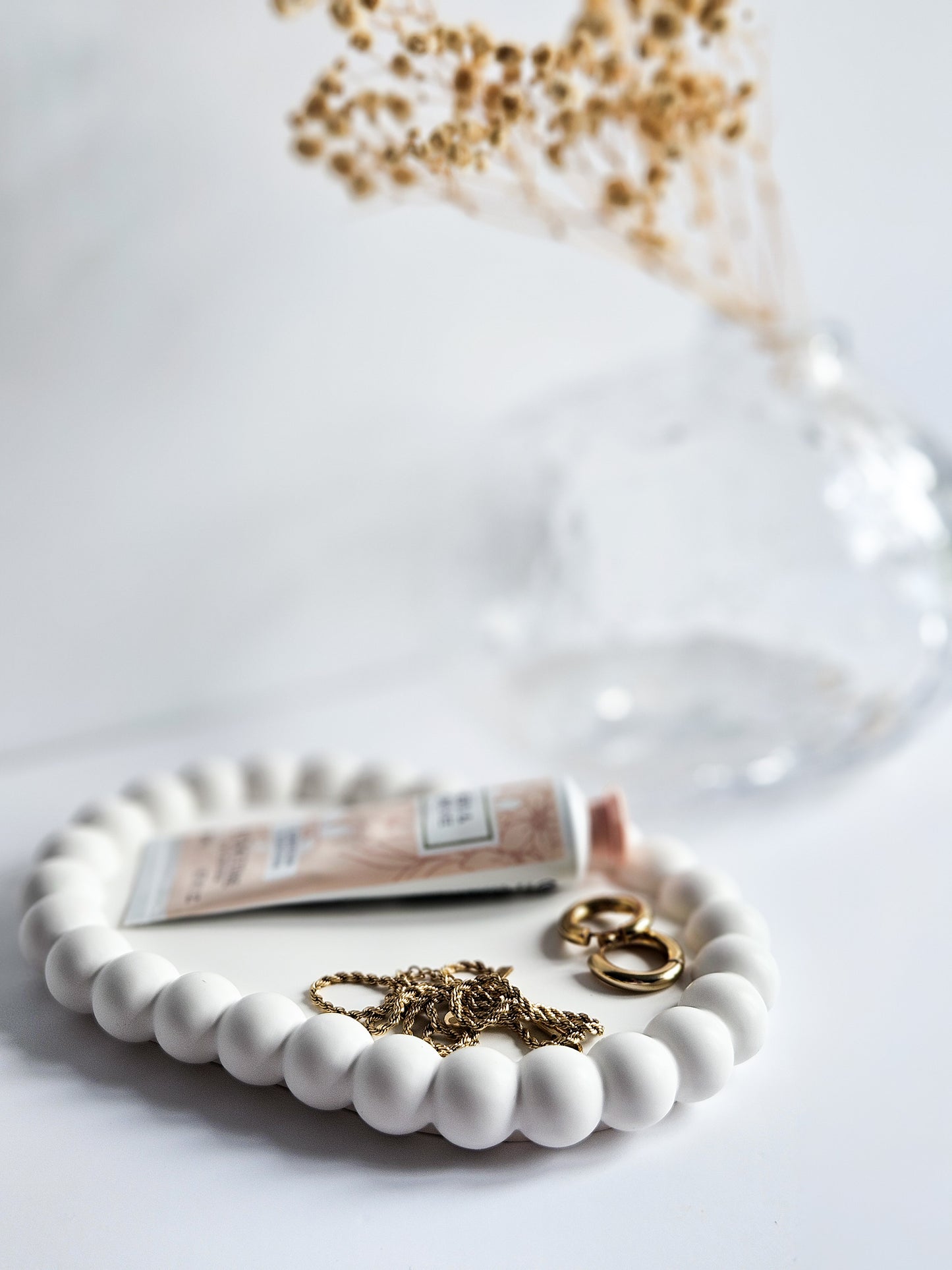 YESOstudio Oval Bubble Jewellery Stone Tray
