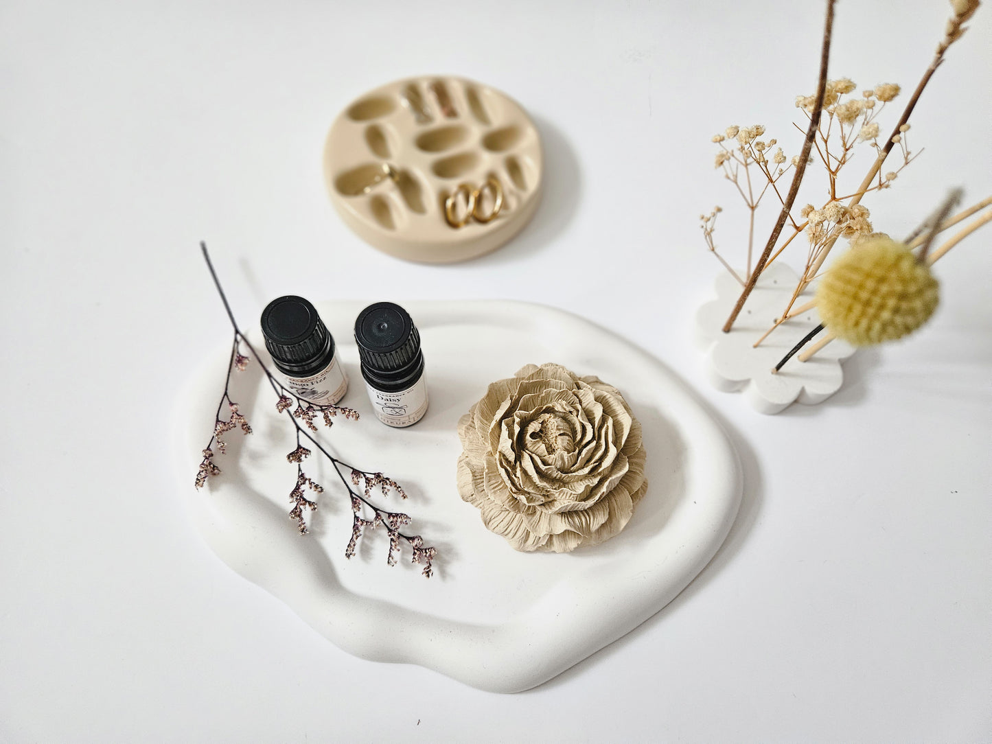 YESOstudio Oval Cloud Stone Tray