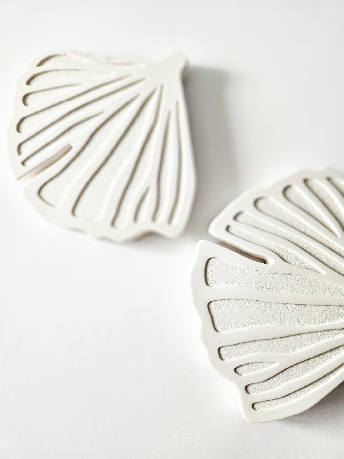 YESOstudio Ginkgo Biloba Leaf-Shaped Coasters