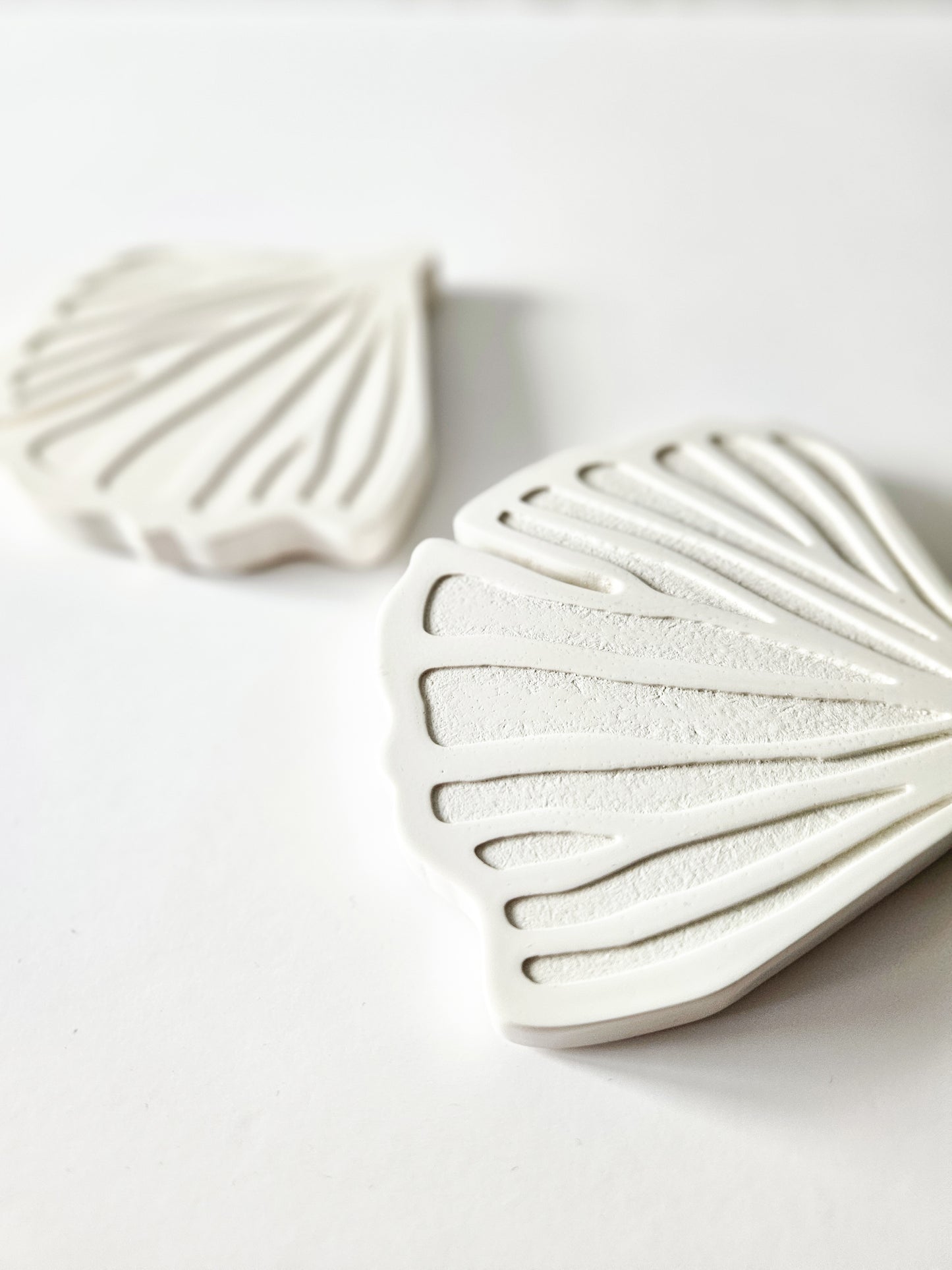 YESOstudio Ginkgo Biloba Leaf-Shaped Coasters