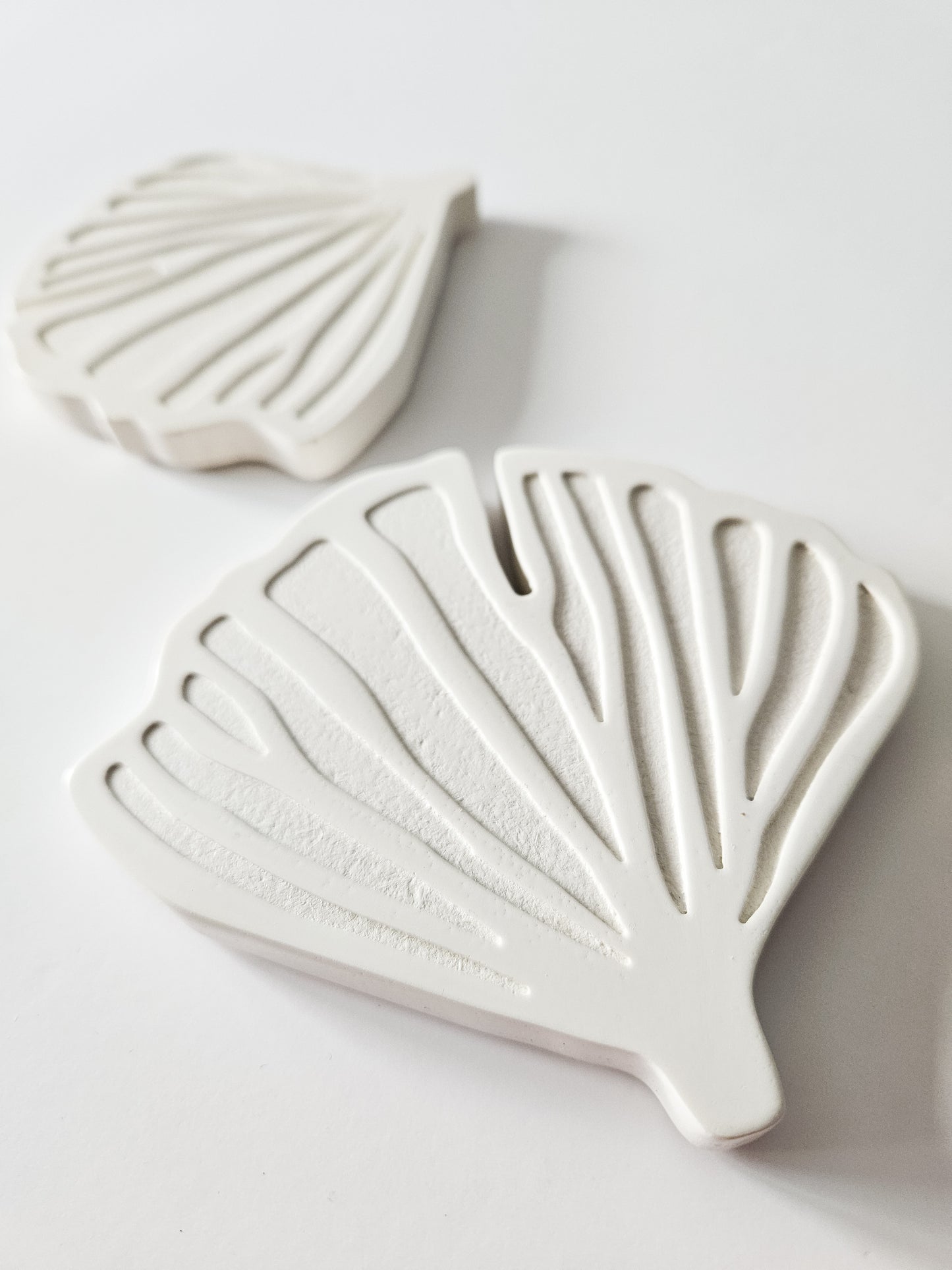 YESOstudio Ginkgo Biloba Leaf-Shaped Coasters