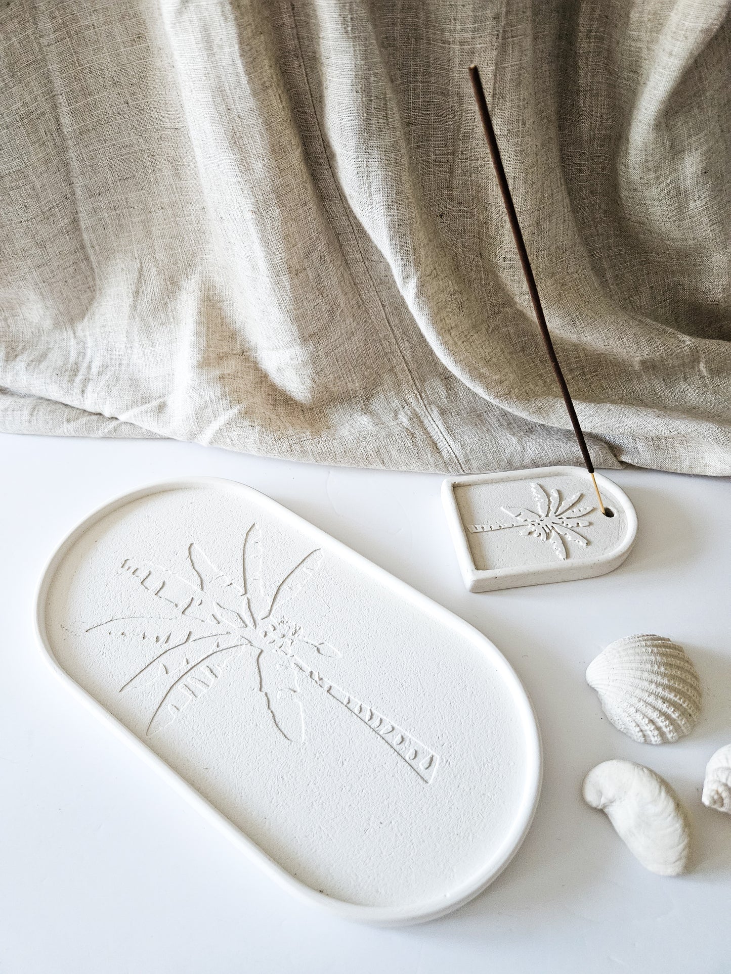 Tropical Palm Tree Incense Holder