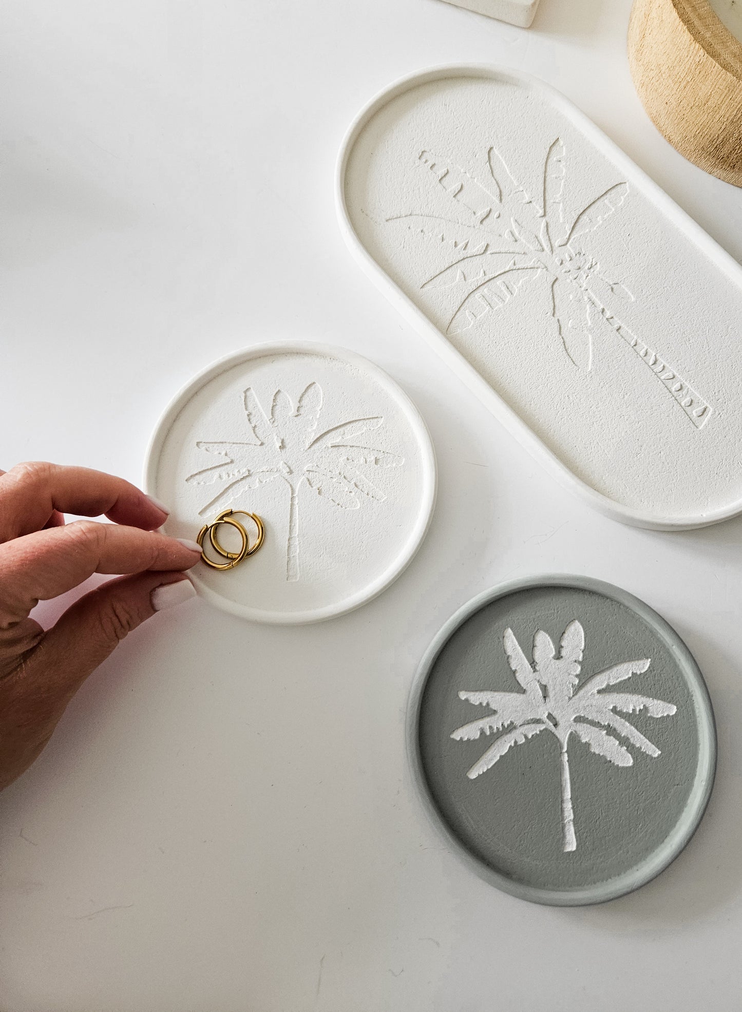 Tropical Palm Tree Coasters