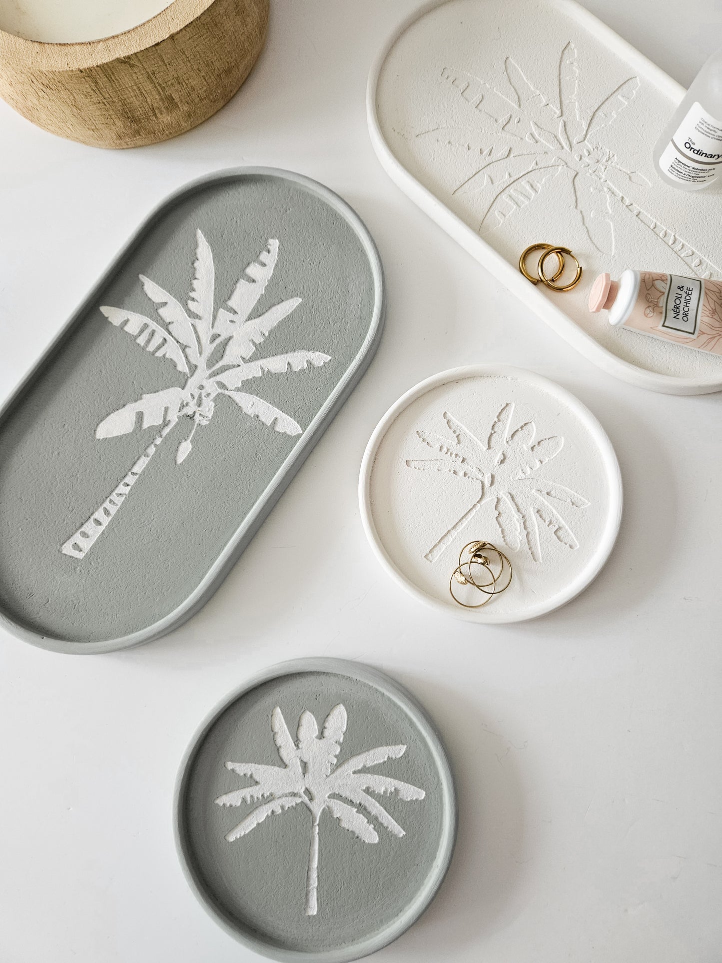 Tropical Palm Tree Coasters