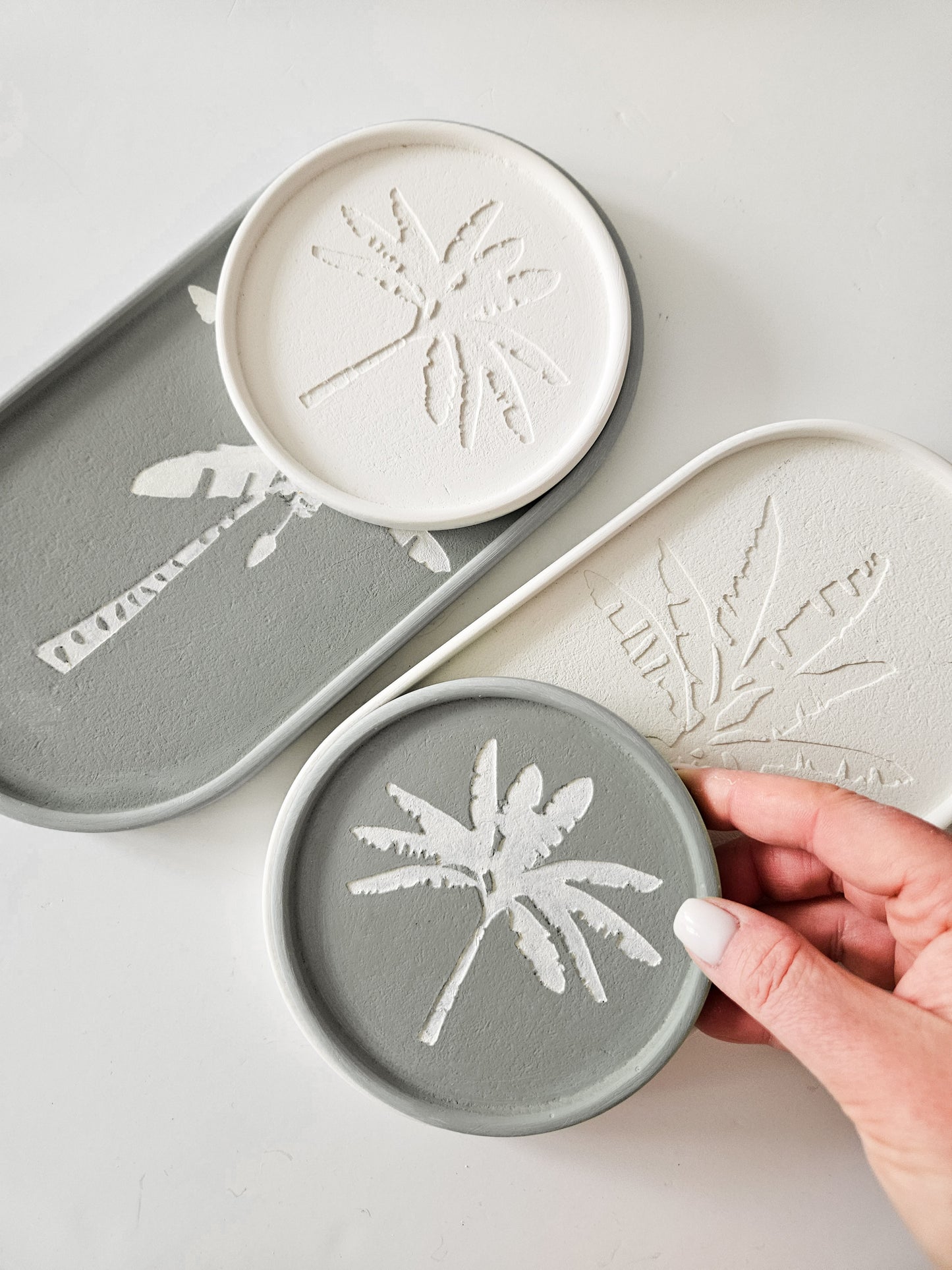 Tropical Palm Tree Coasters