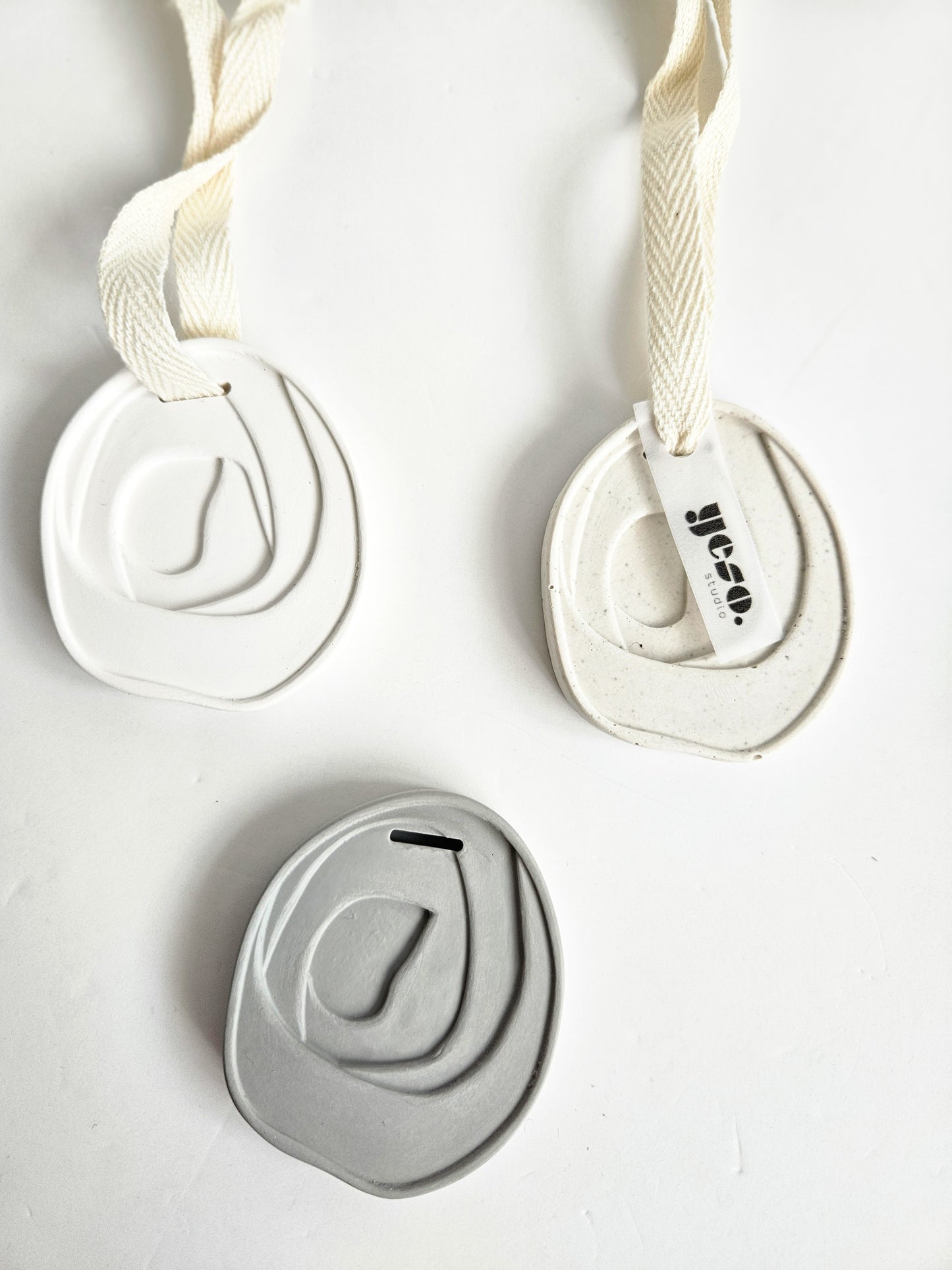 Swirl Aroma Stone Tag