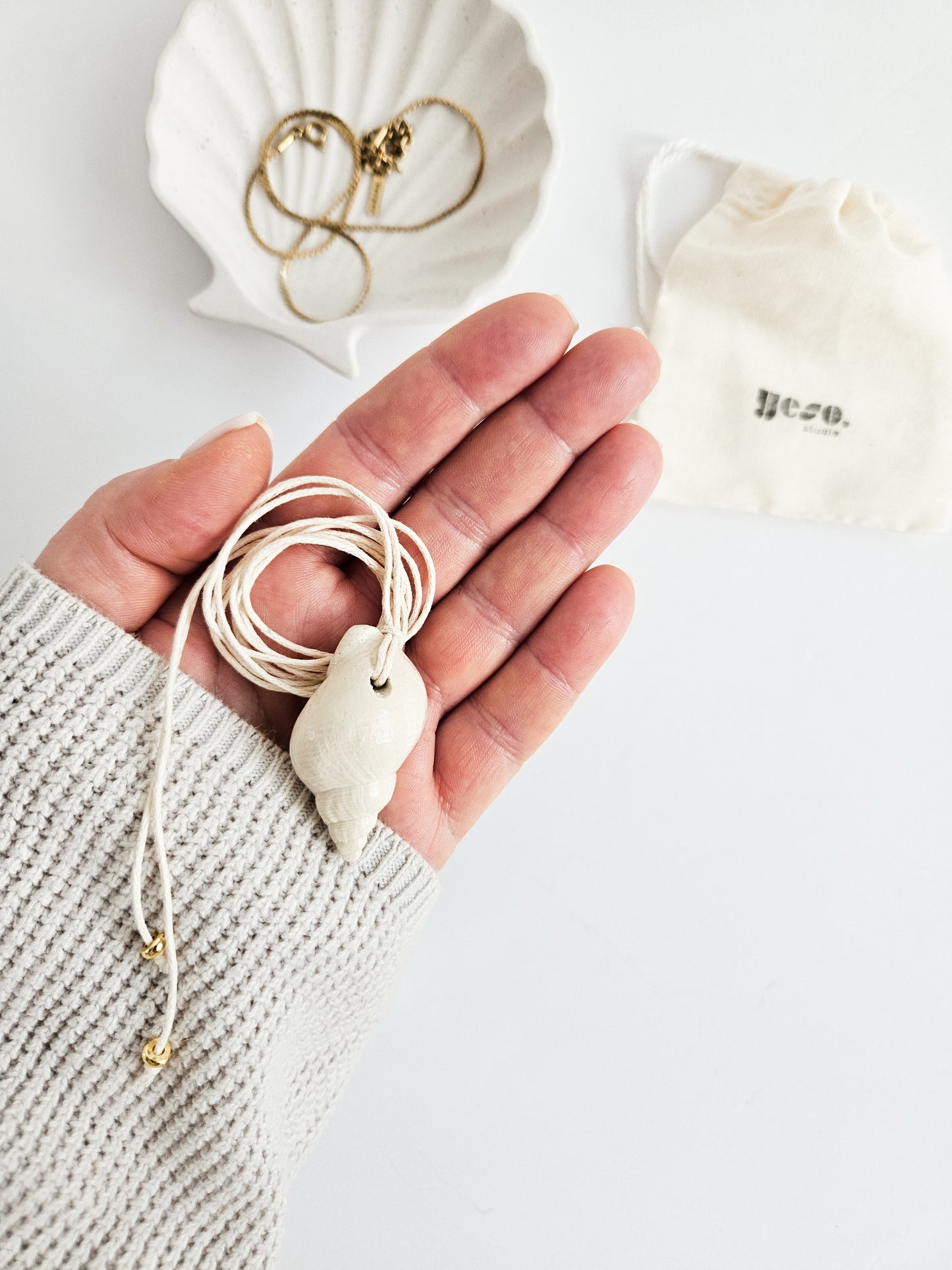Seashell Necklace - Whelk