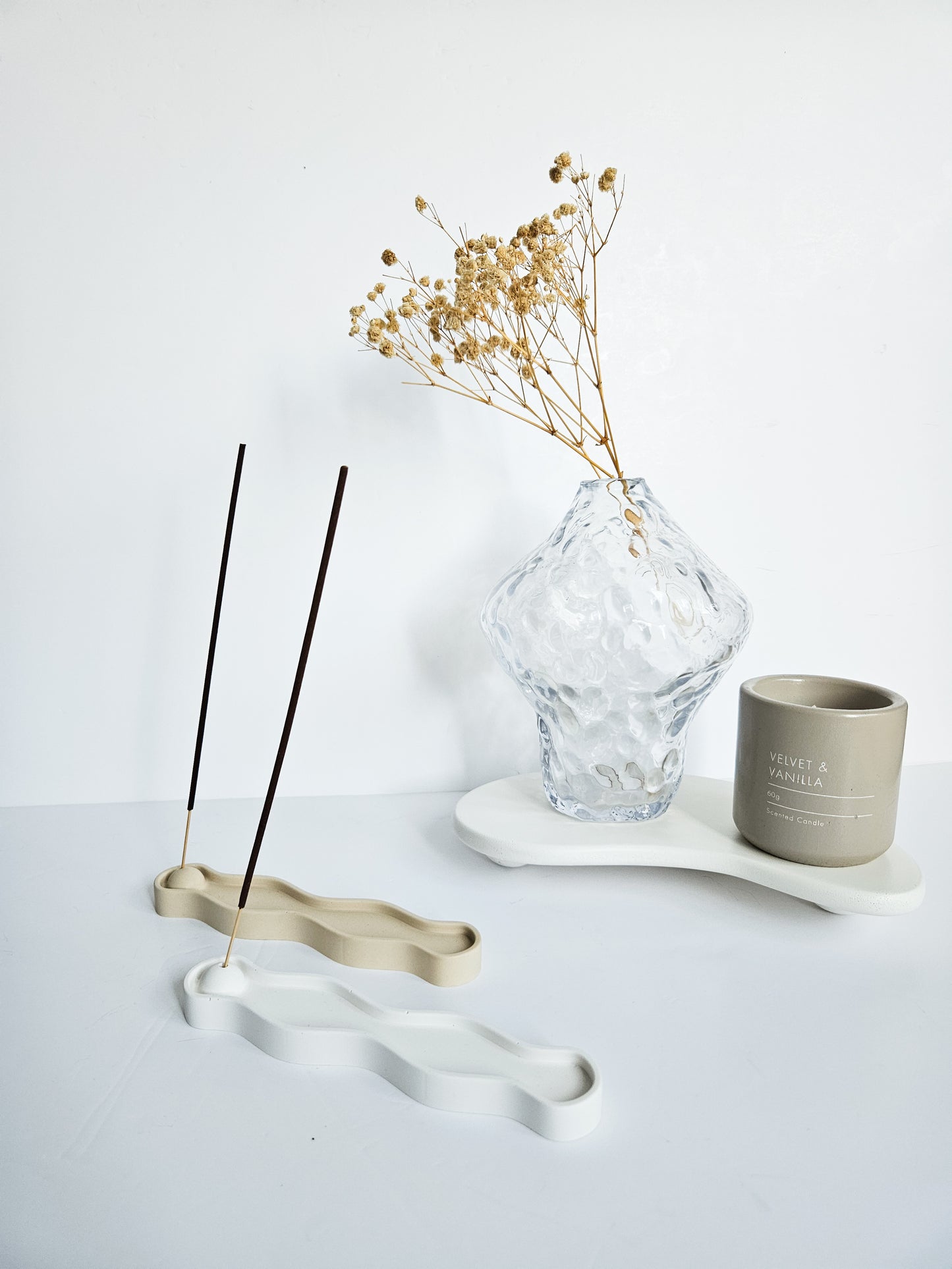 Wavy Incense Holder