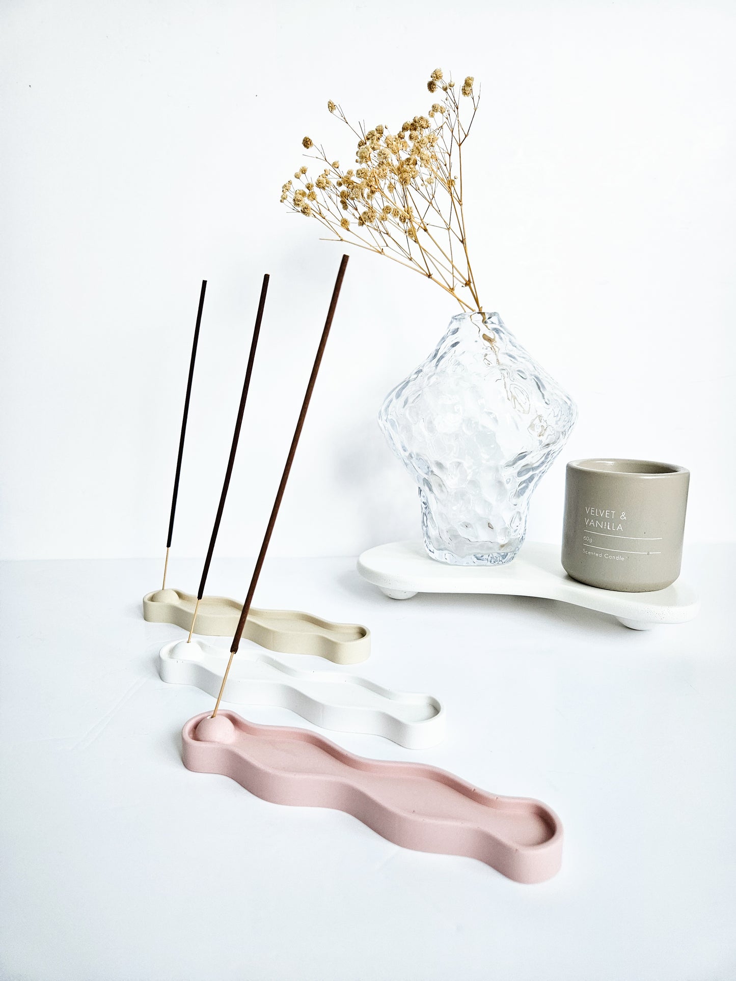 Wavy Incense Holder