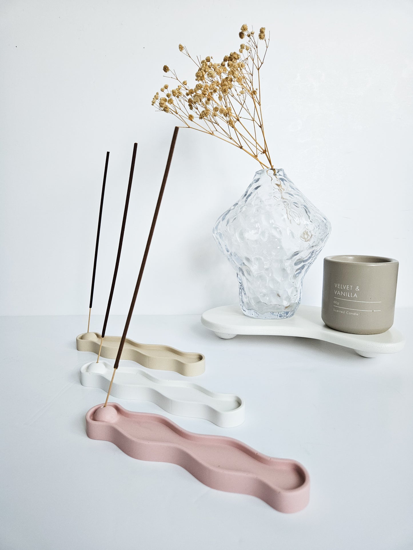 Wavy Incense Holder