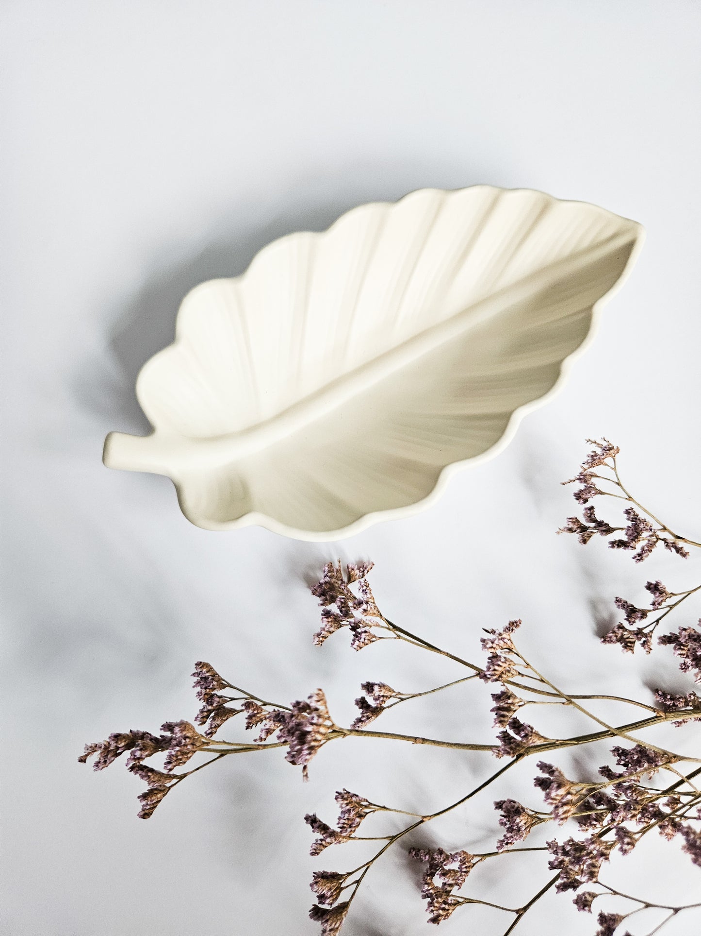 Sweet Chestnut Leaf Trinket Dish