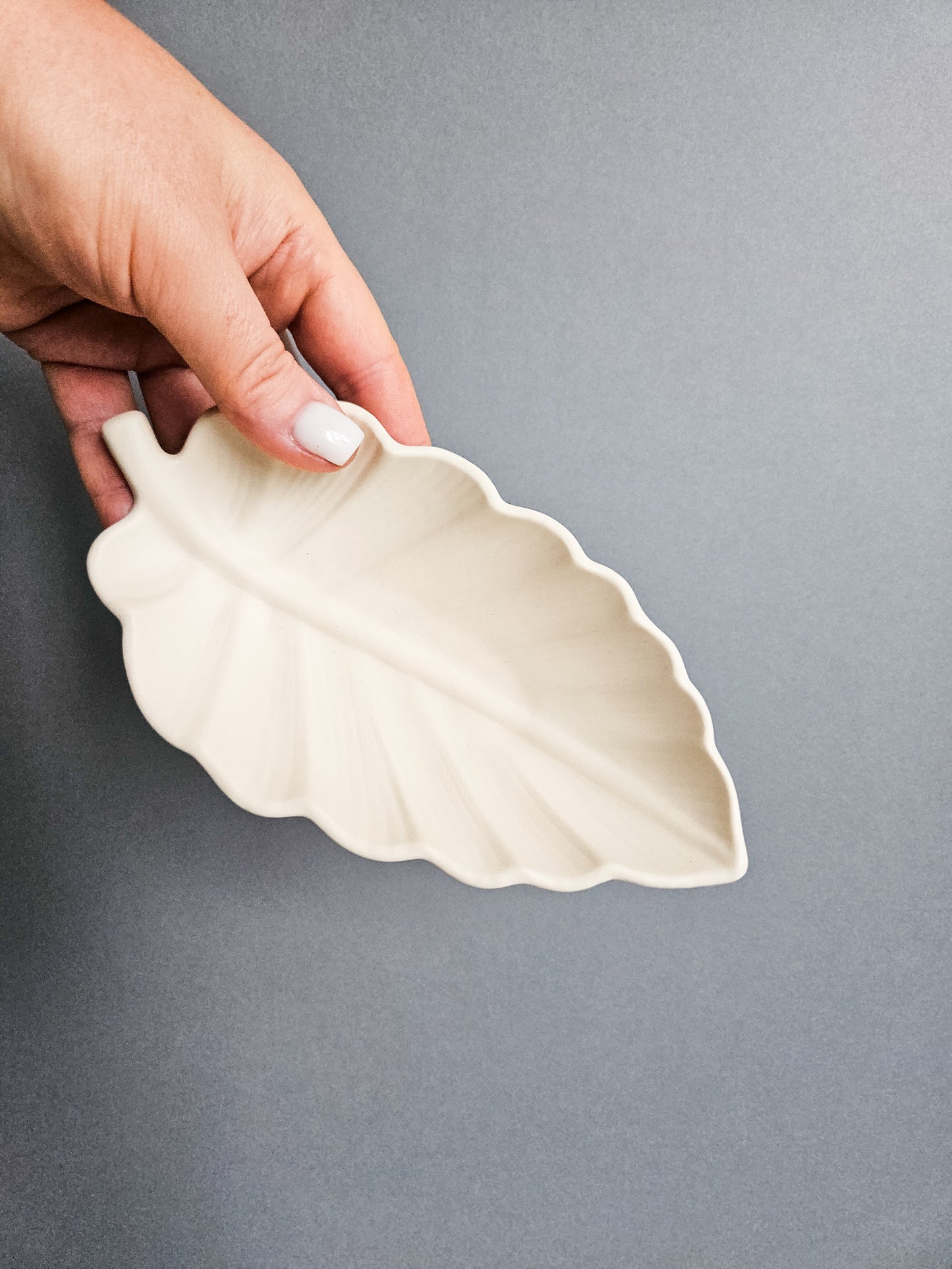 Sweet Chestnut Leaf Trinket Dish