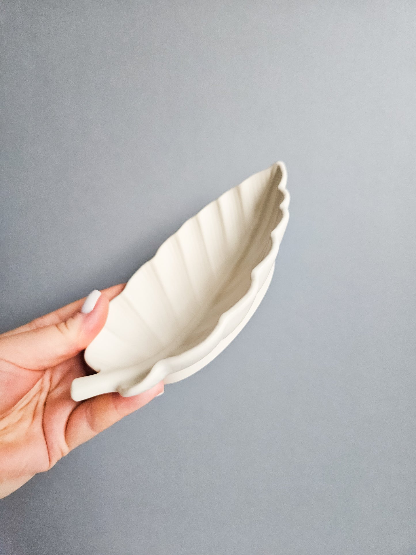 Sweet Chestnut Leaf Trinket Dish
