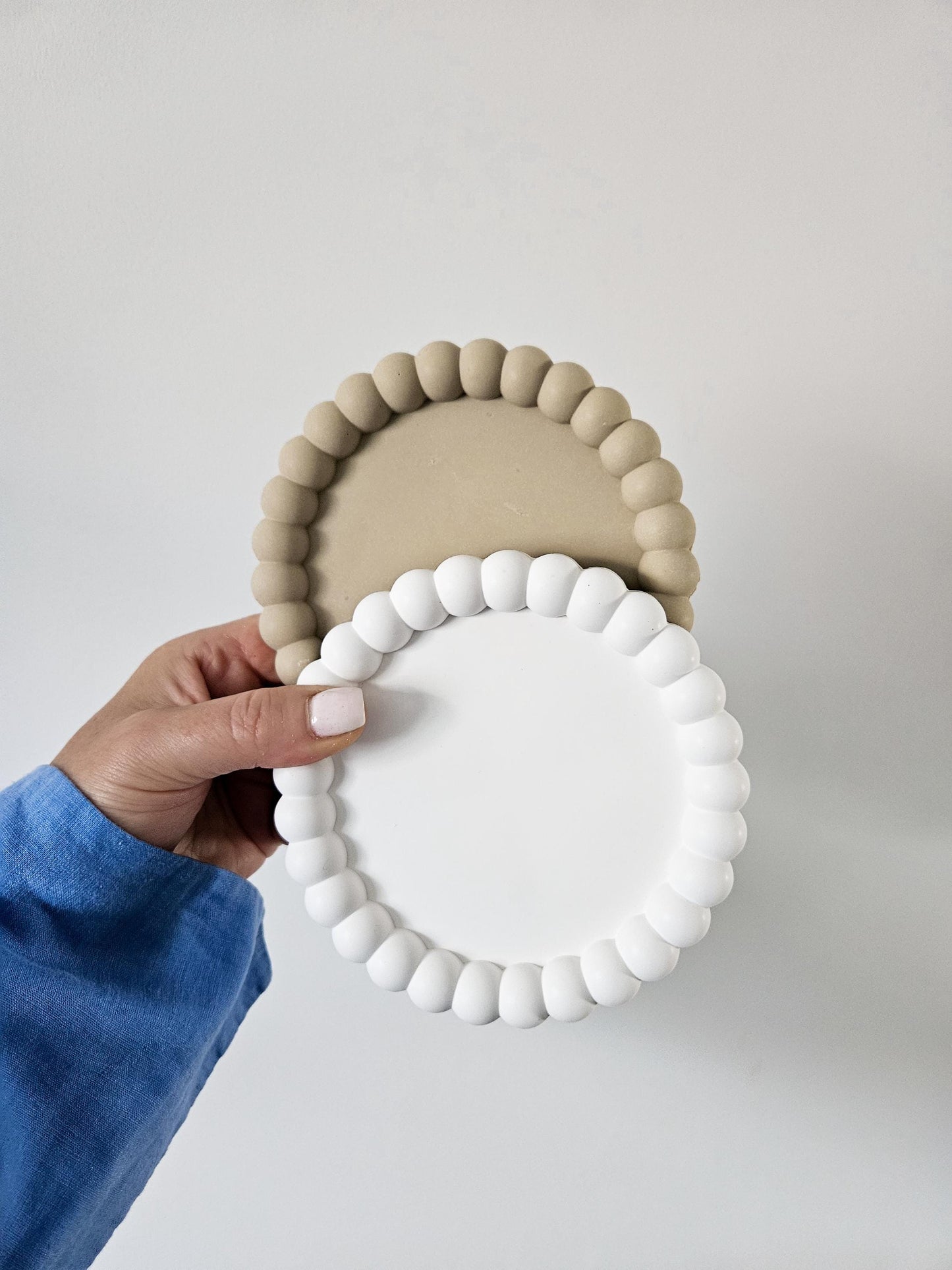 YESOstudio Round Bubble-Shaped Coasters