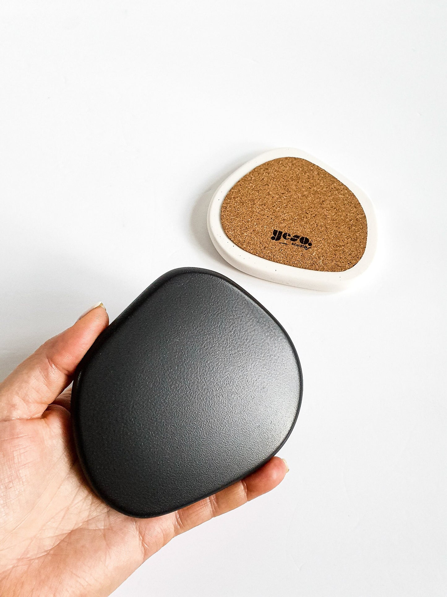 YESOstudio Original Pebble-Shaped Drink Coaster