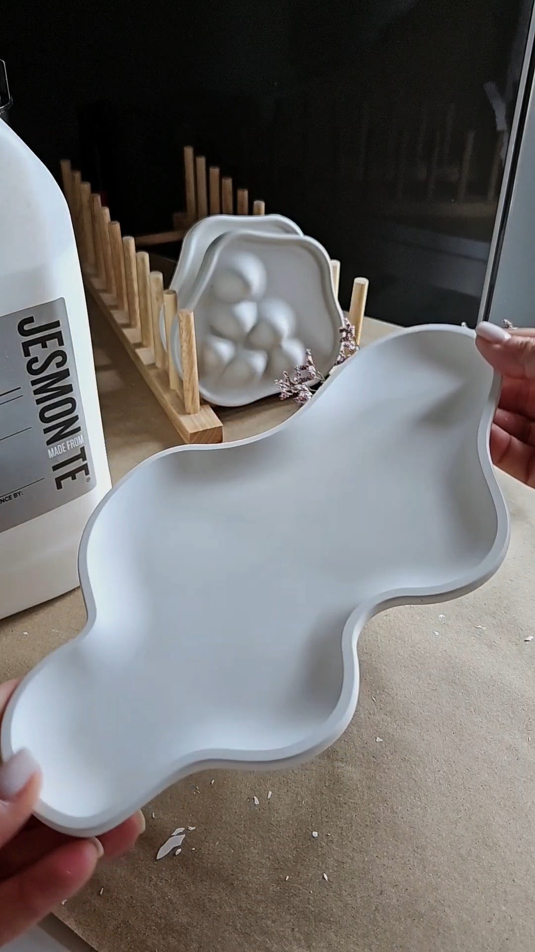 Irregular Wavy Tray